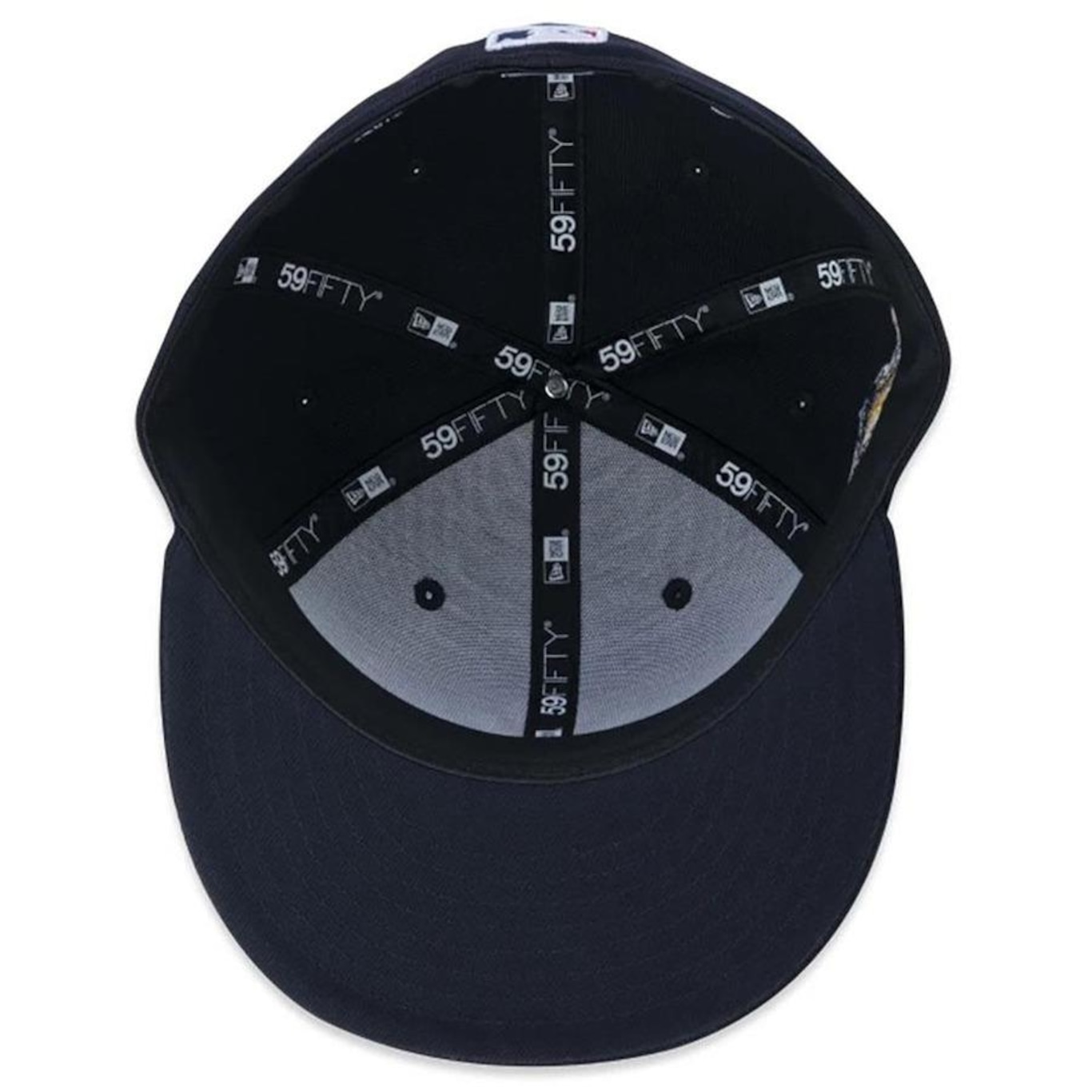 Boné New Era 59Fifty New York Yankees All Core Aba Reta - Foto 6