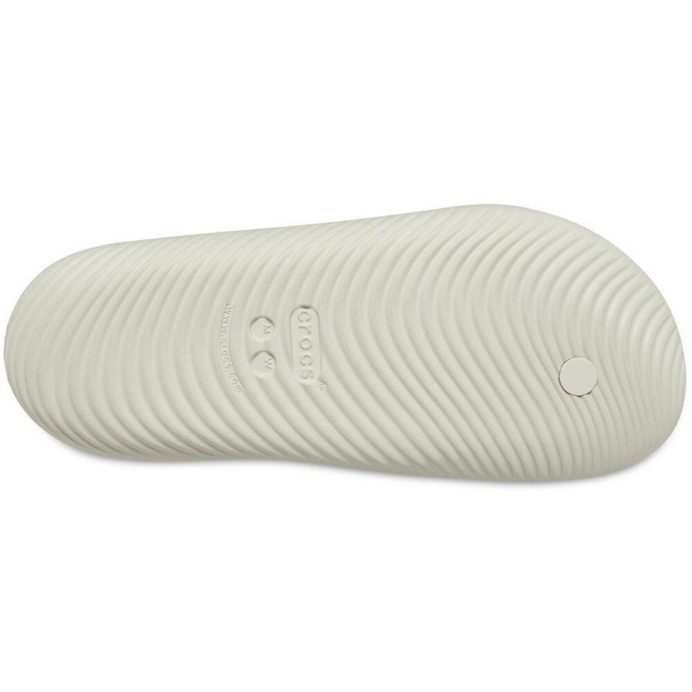 Chinelo Crocs Mellow Flip Bone - Unissex - Foto 6