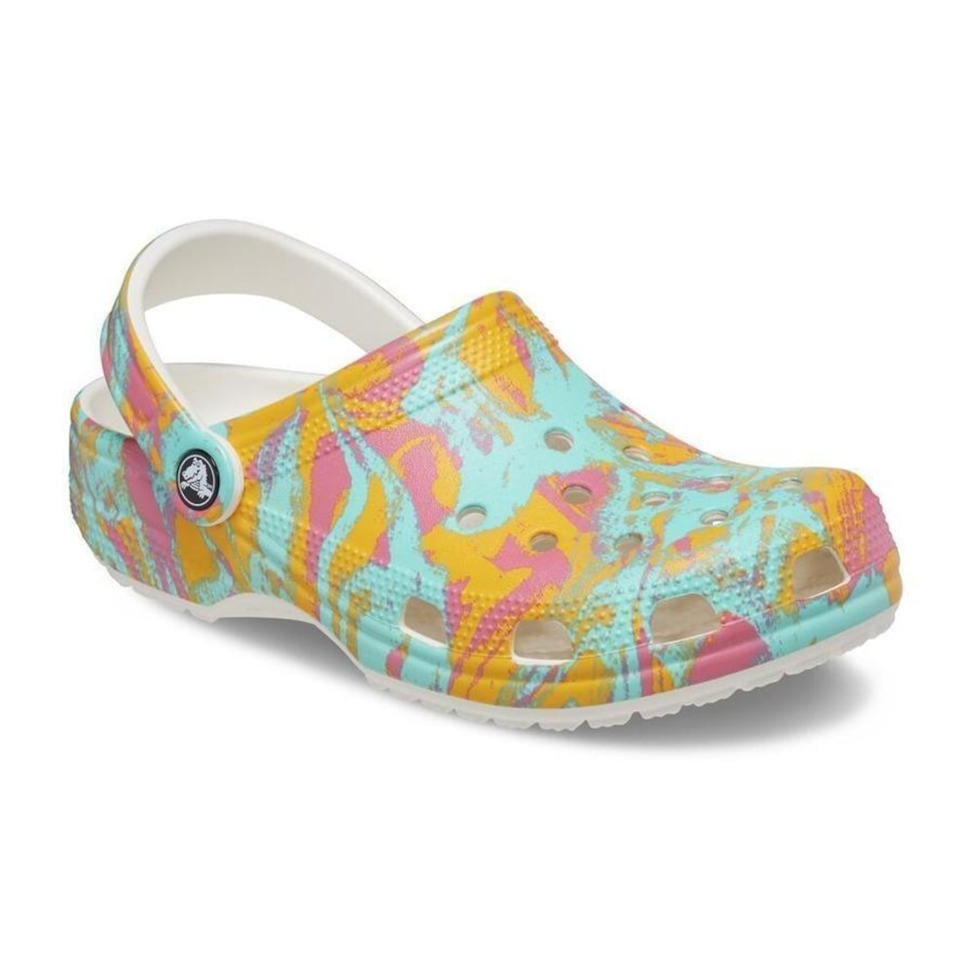 Sandália Crocs Classic Island Escape Clog Hyper - Unissex - Foto 2