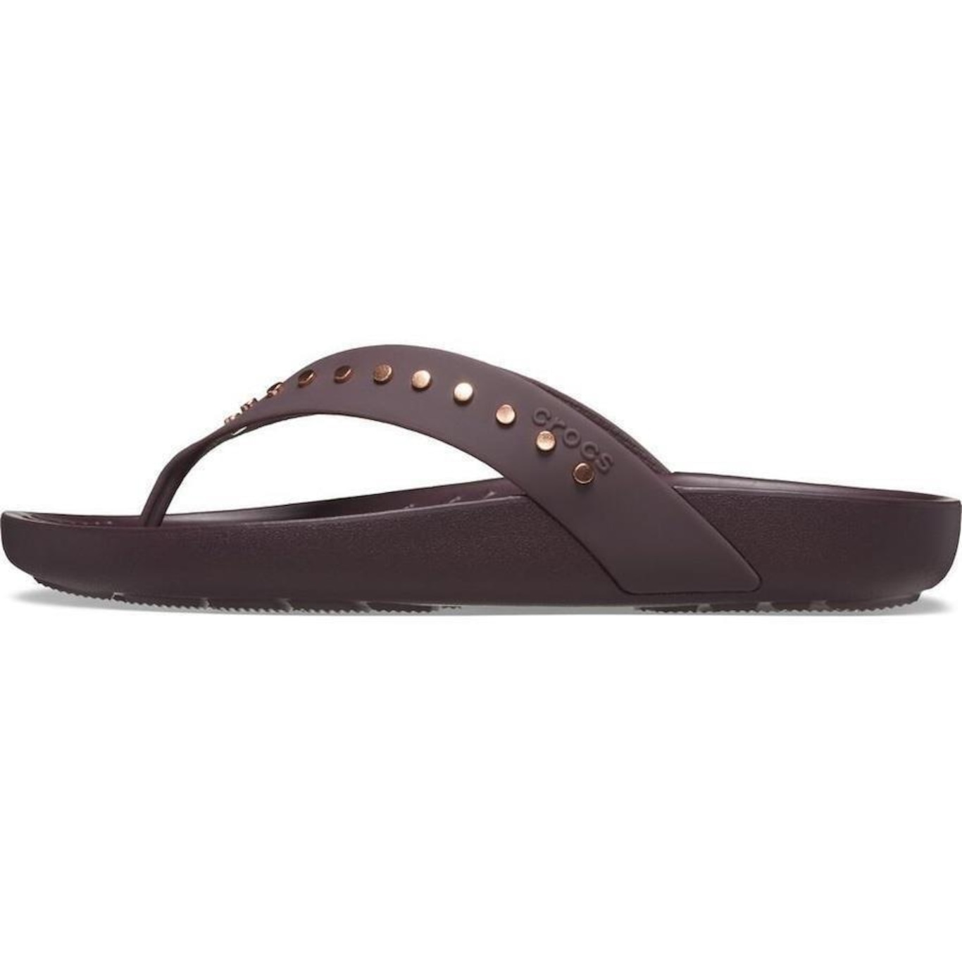 Chinelo Crocs Splash Studded Flip - Feminino - Foto 3