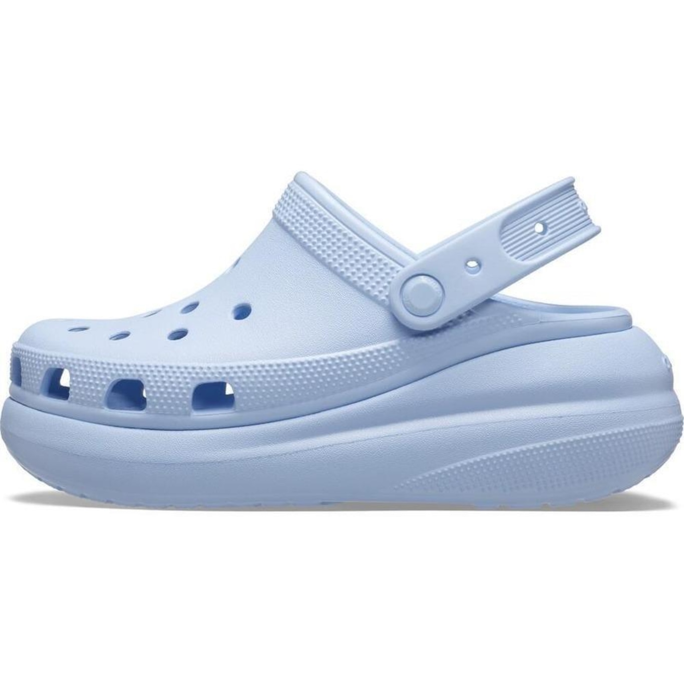 Sandália Crocs Classic Crush Platform Clog - Feminino - Foto 3