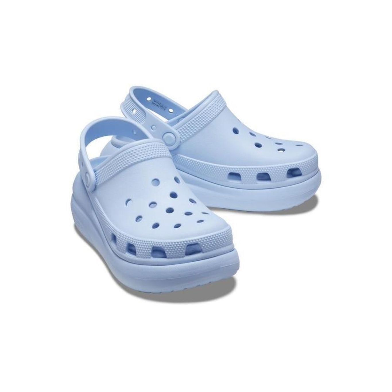 Sandália Crocs Classic Crush Platform Clog - Feminino - Foto 4