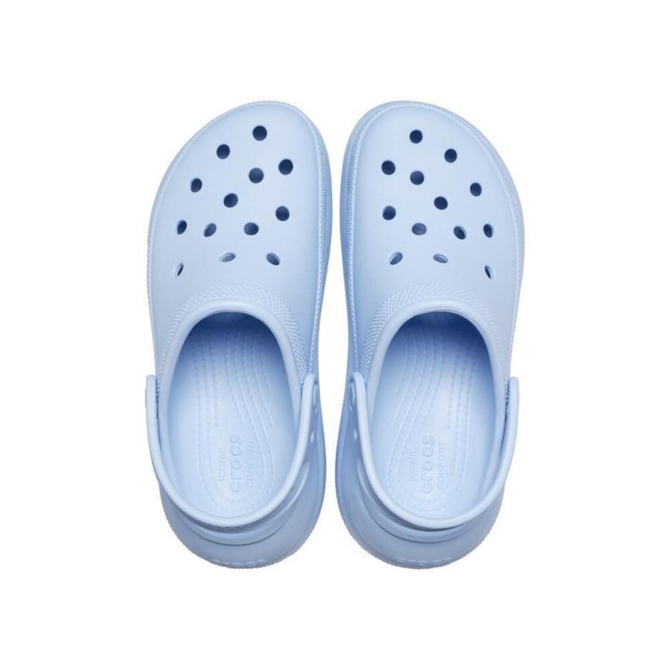 Sandália Crocs Classic Crush Platform Clog - Feminino - Foto 5