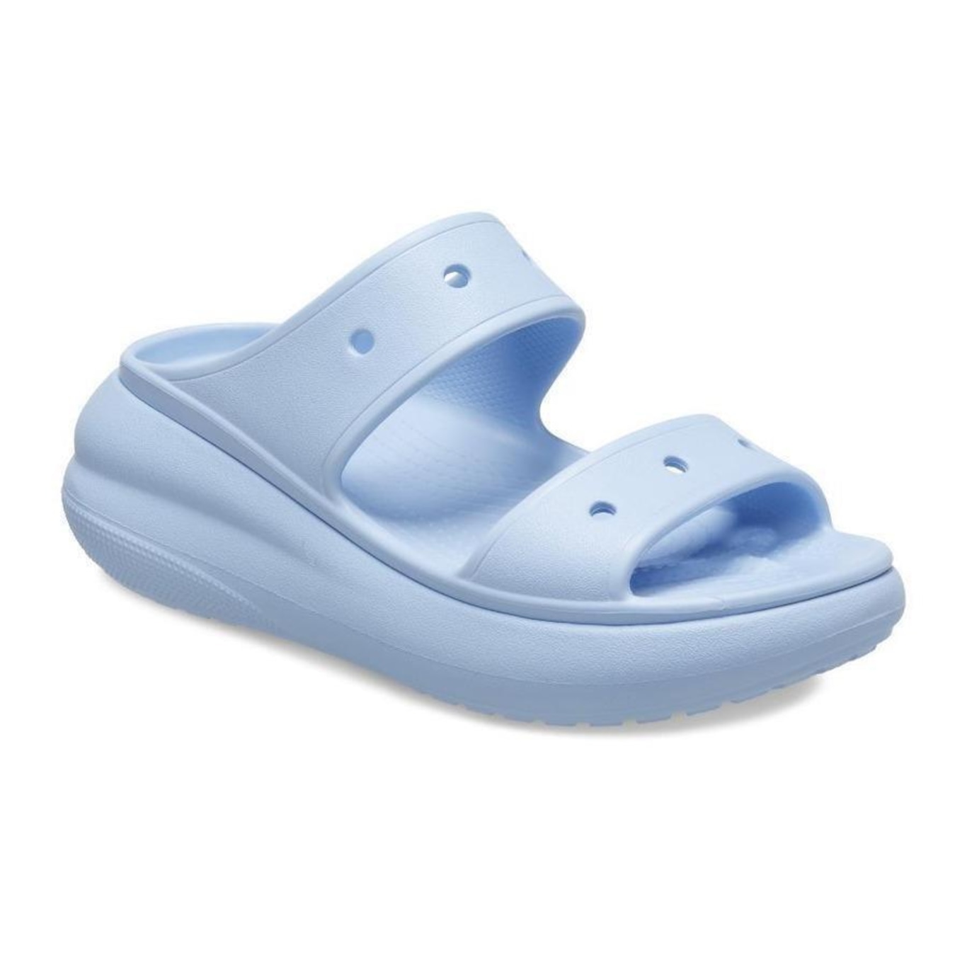 Sandália Crocs Classic Crush Platform Sandal - Feminino - Foto 2