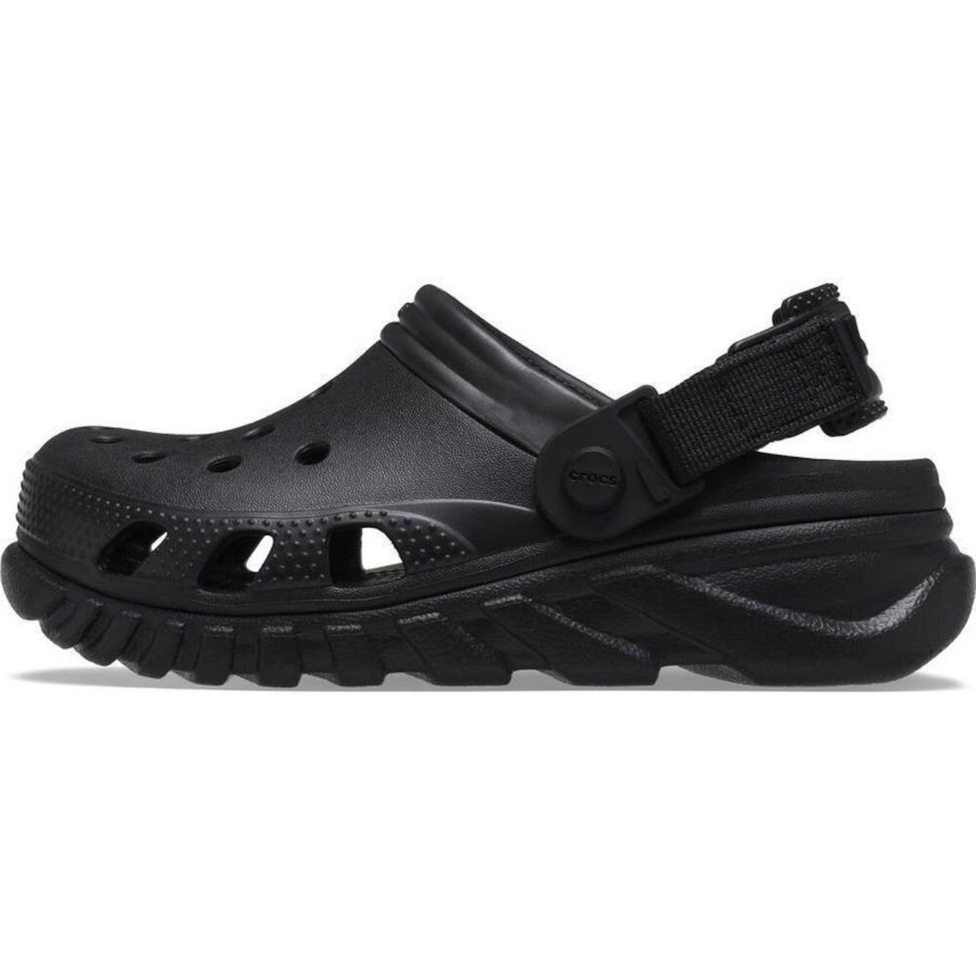 Sandália Crocs Duet Max Ii Clog Black - Unissex - Foto 3