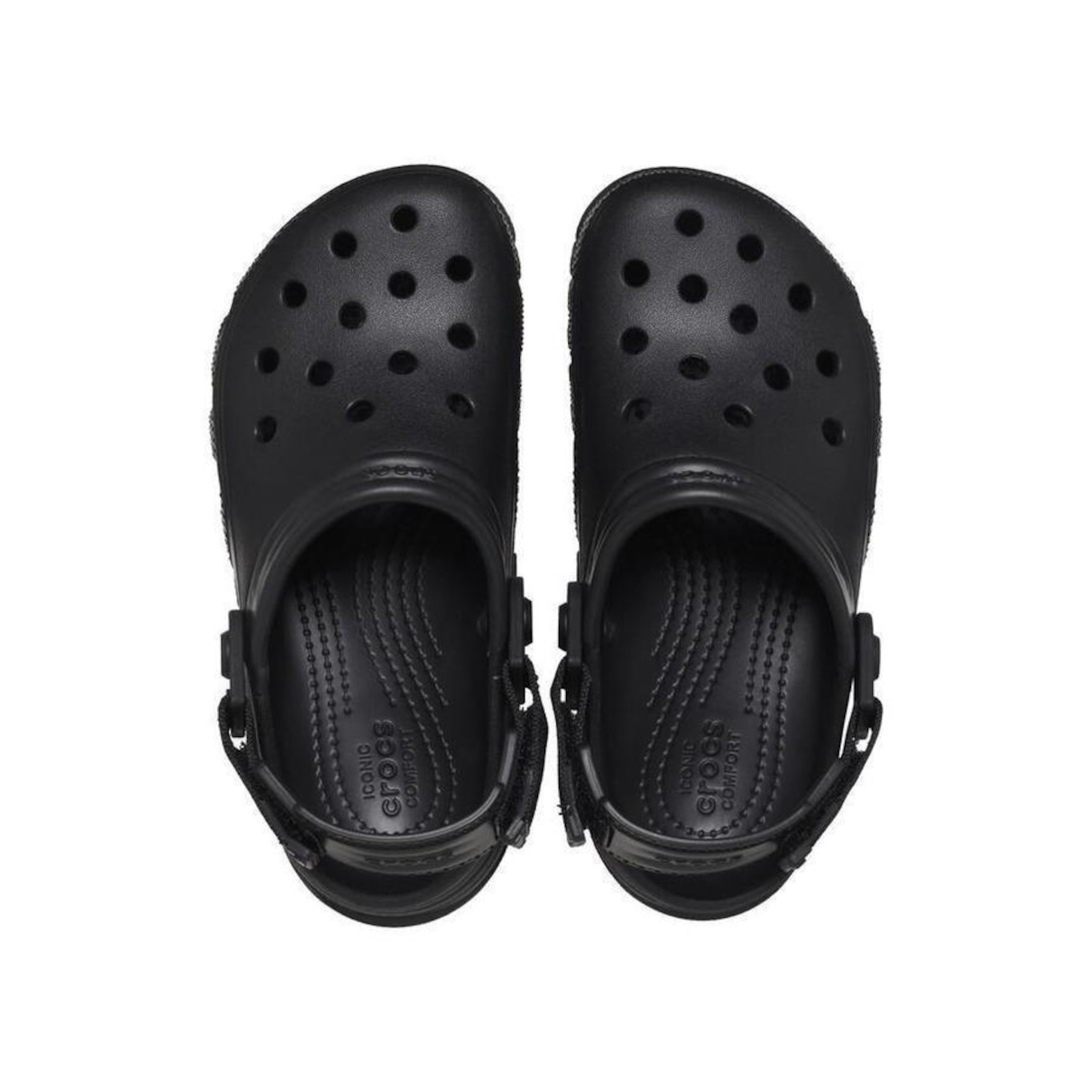 Sandália Crocs Duet Max Ii Clog Black - Unissex - Foto 4