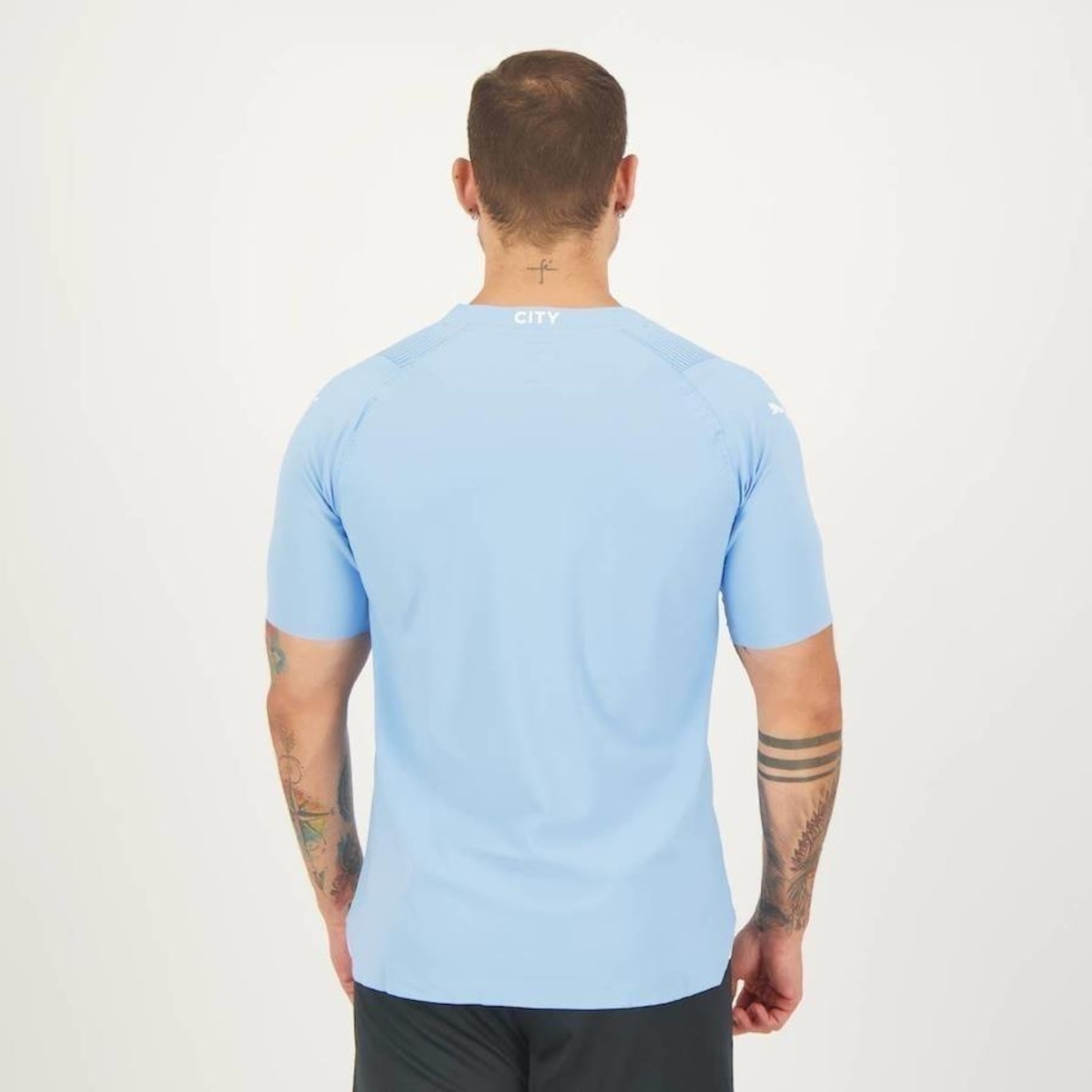 Camisa Manchester City I 23/24 Puma Torcedor - Masculina - Foto 3