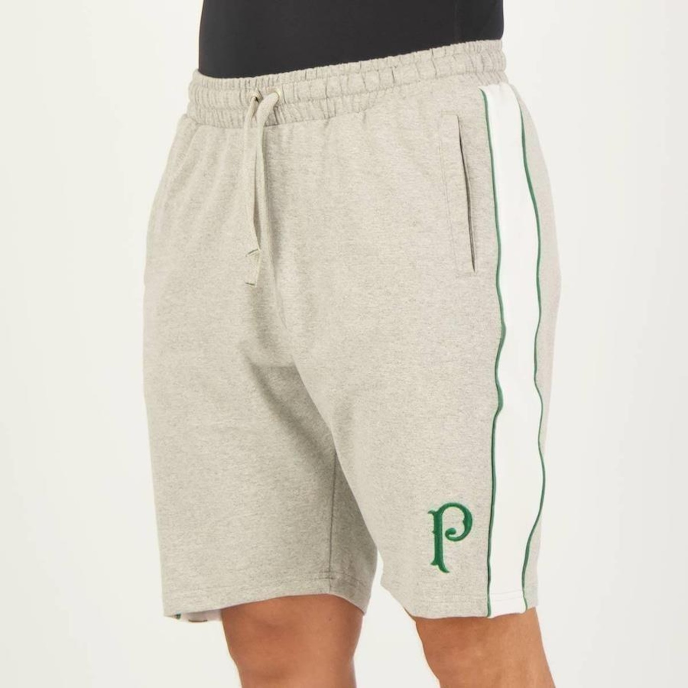 Bermuda de Moletom do Palmeiras Futfanatics Score - Masculina - Foto 3