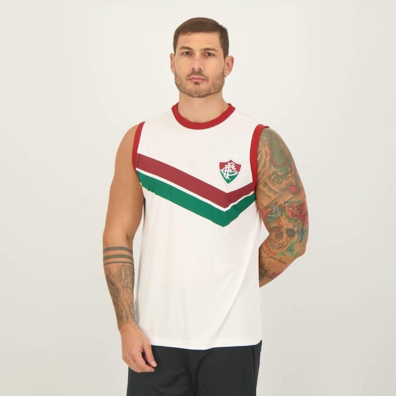 Camiseta Regata do Fluminense Braziline Graduation - Masculina - Foto 1