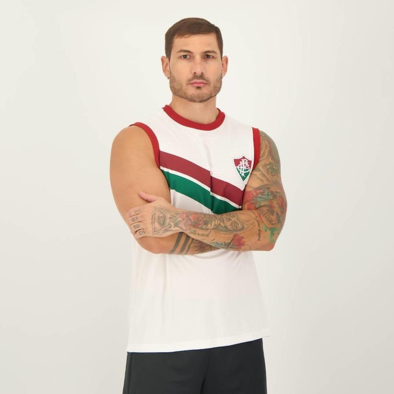 Camiseta Regata do Fluminense Braziline Graduation - Masculina - Foto 5