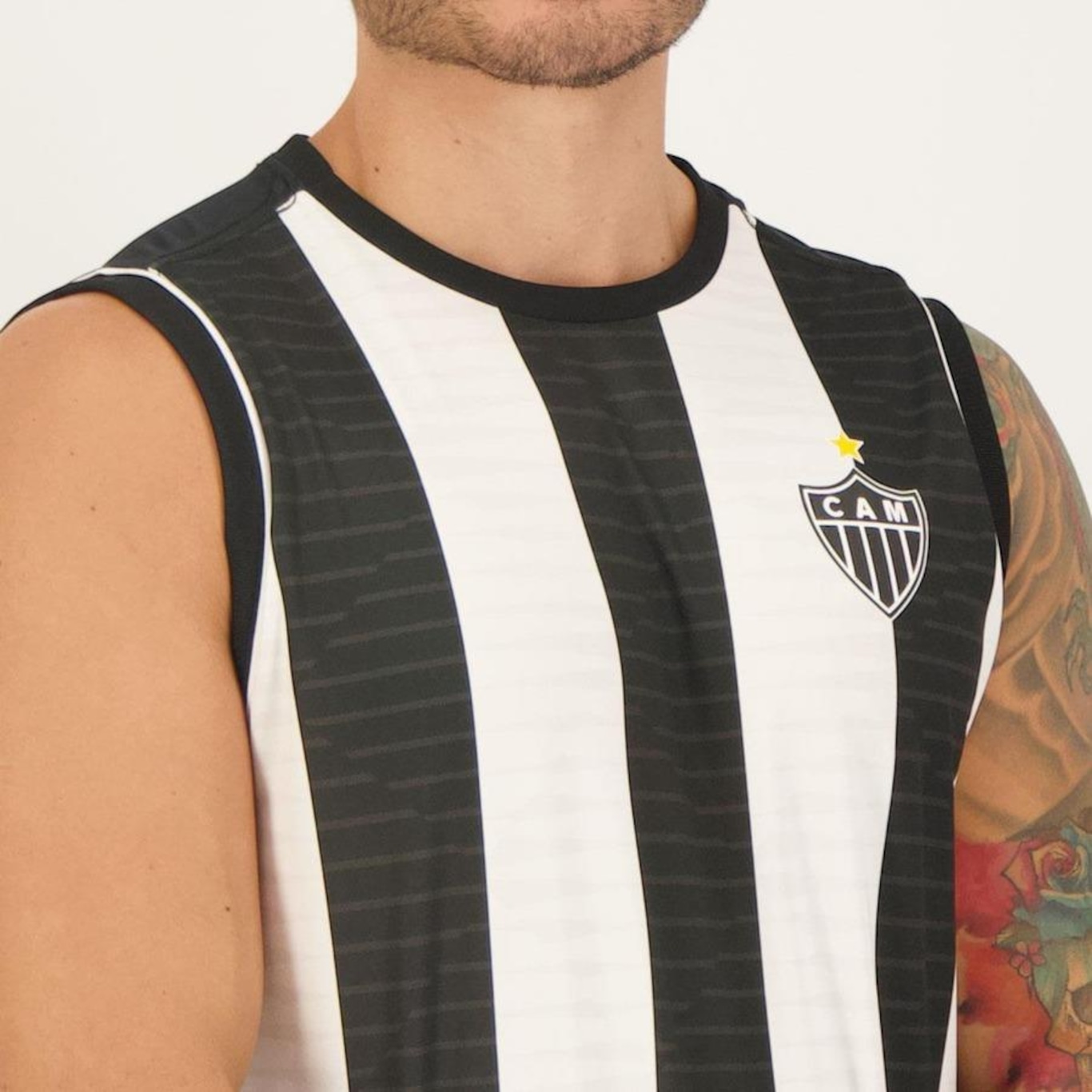 Camiseta Regata do Atlético Mineiro Braziline Division - Masculina - Foto 3