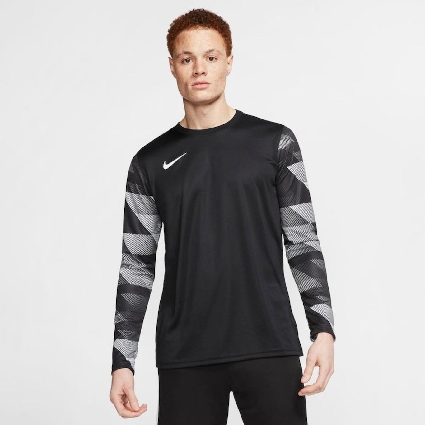 Camiseta Nike Manga Longa Nv Dri-Fit Park 4 Goalkeeper Jcy - Masculina - Foto 3