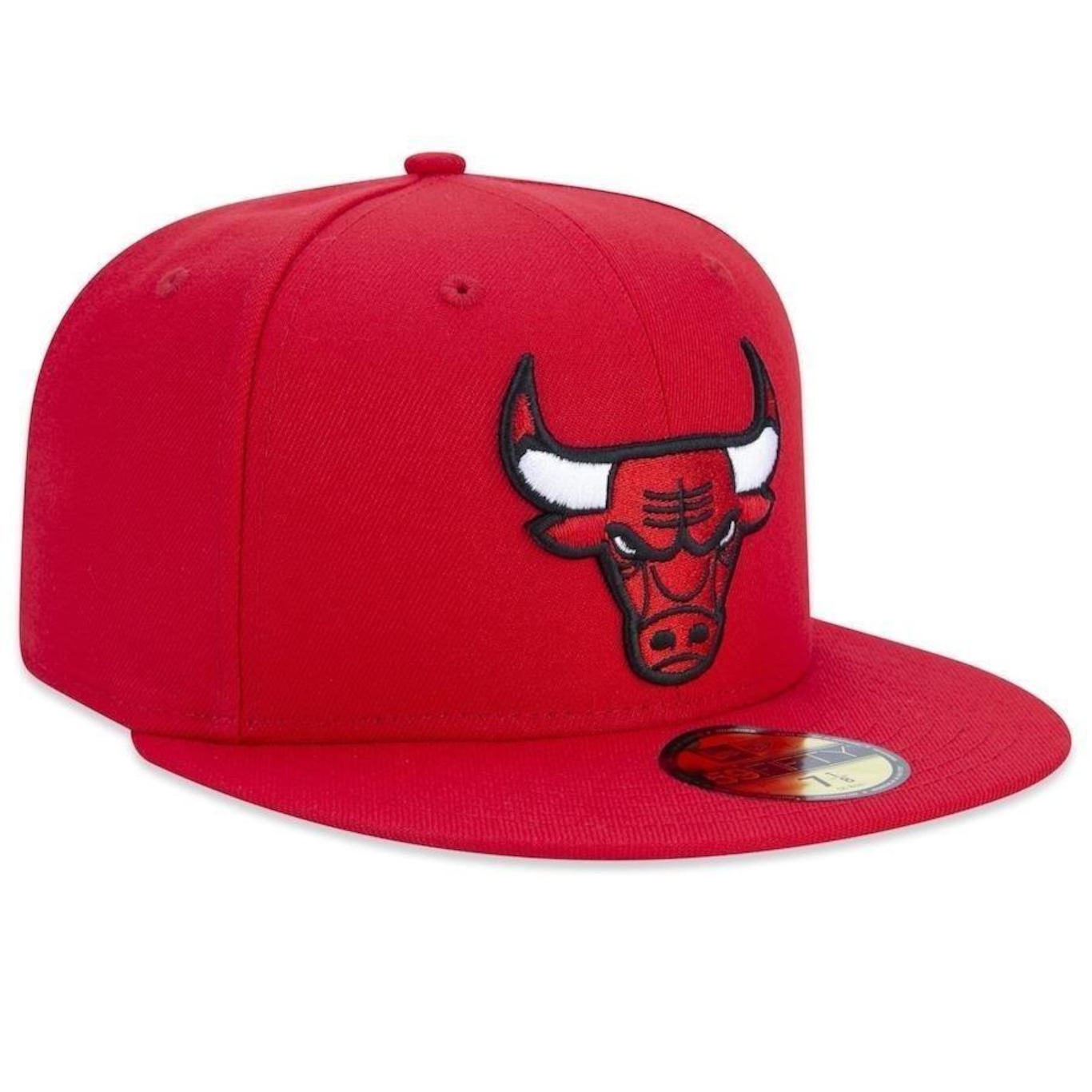 Boné Aba Reta New Era 59Fifty Fitted Nba Chicago Bulls - Fechado -Masculino - Foto 2