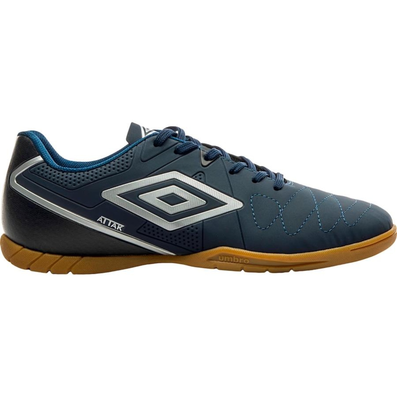 Chuteira Futsal Umbro Attak Eternal - Adulto - Foto 1