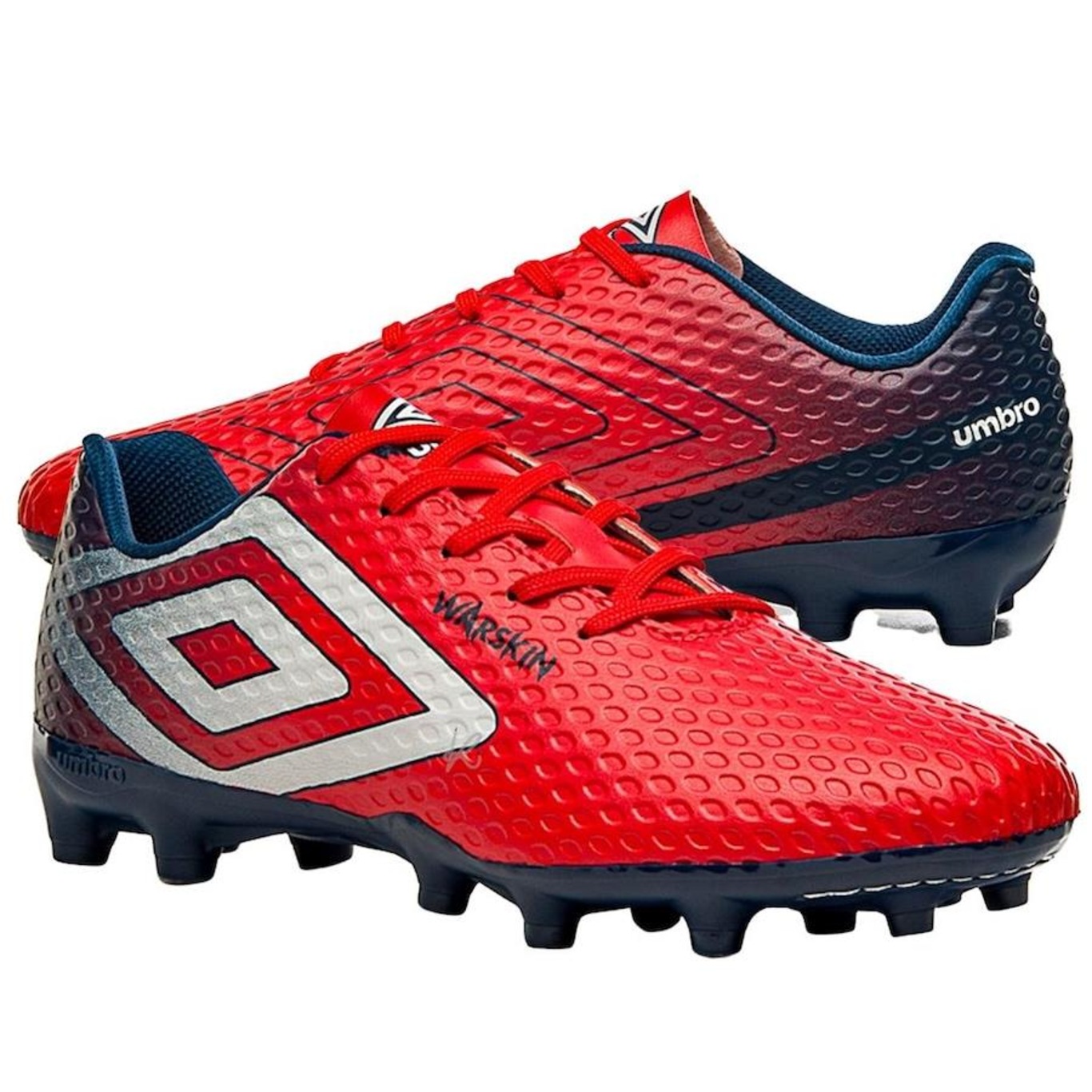 Chuteira de Futebol de Campo Umbro Warskin + Meias - Adulto - Foto 2