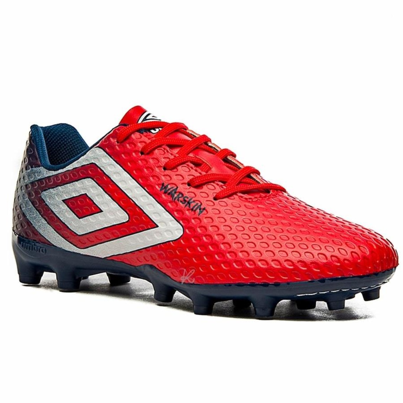 Chuteira de Futebol de Campo Umbro Warskin + Meias - Adulto - Foto 3