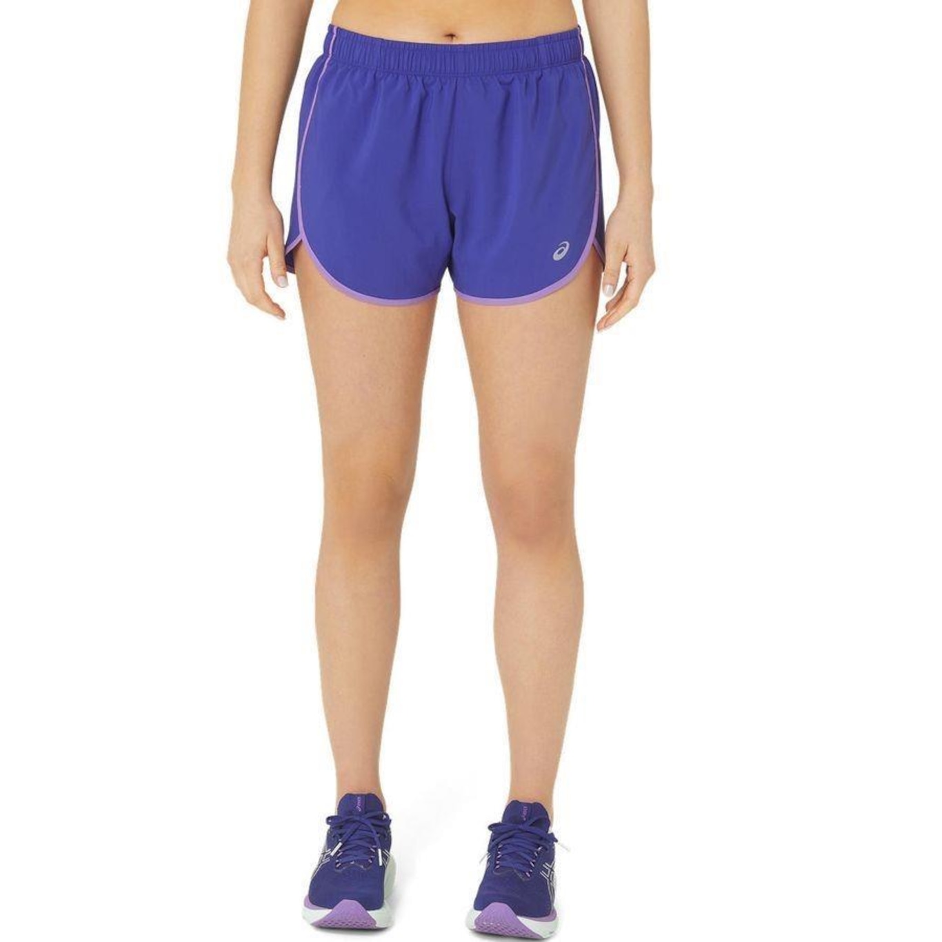 Short Asics 4In Icon - Feminino - Foto 1