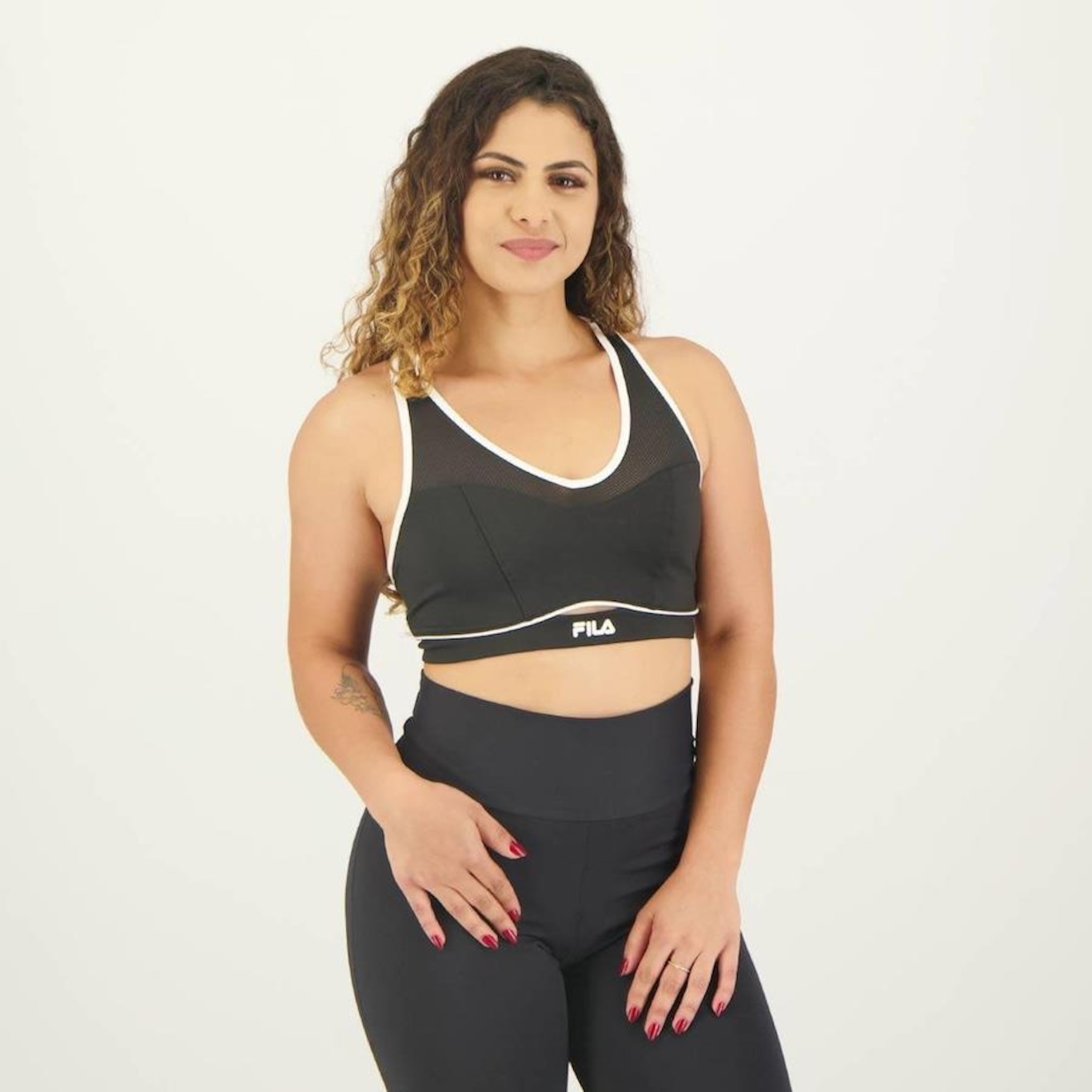 Top Fitness com Bojo Fila Keep Sports - Feminino - Foto 4