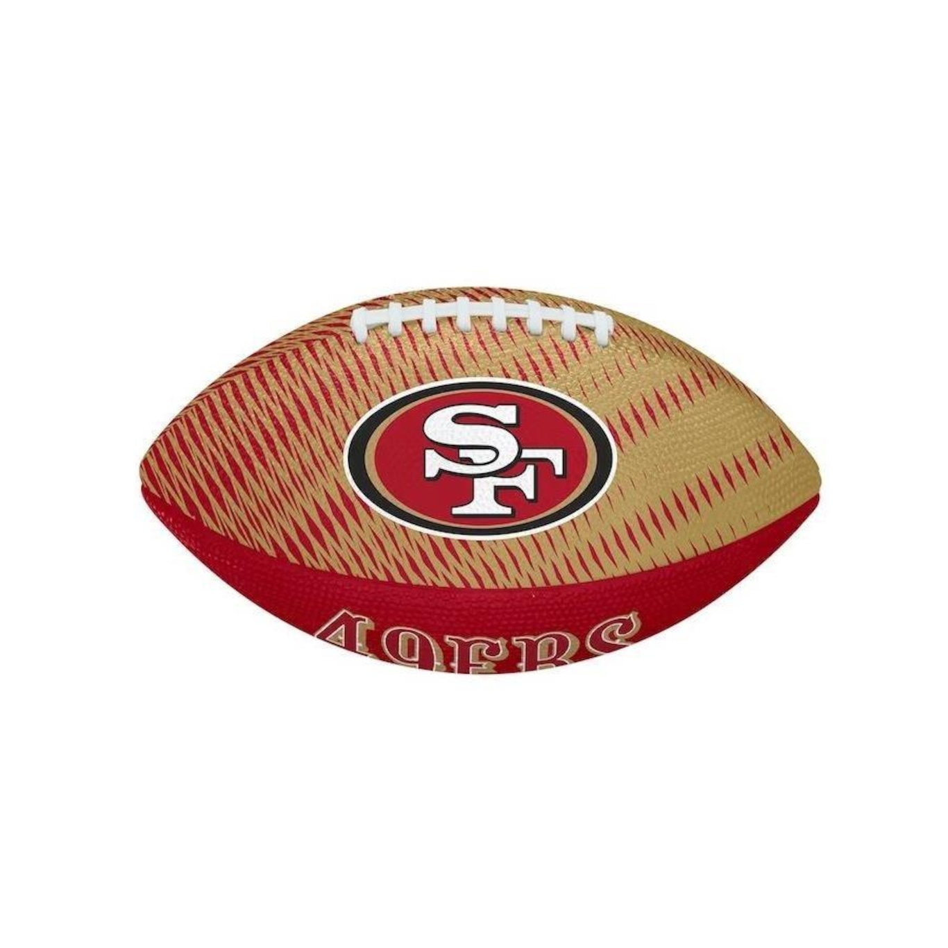 Bola de Futebol Americano Wilson NFL Team San Francisco 49Ers Tailgate Junior - Foto 1