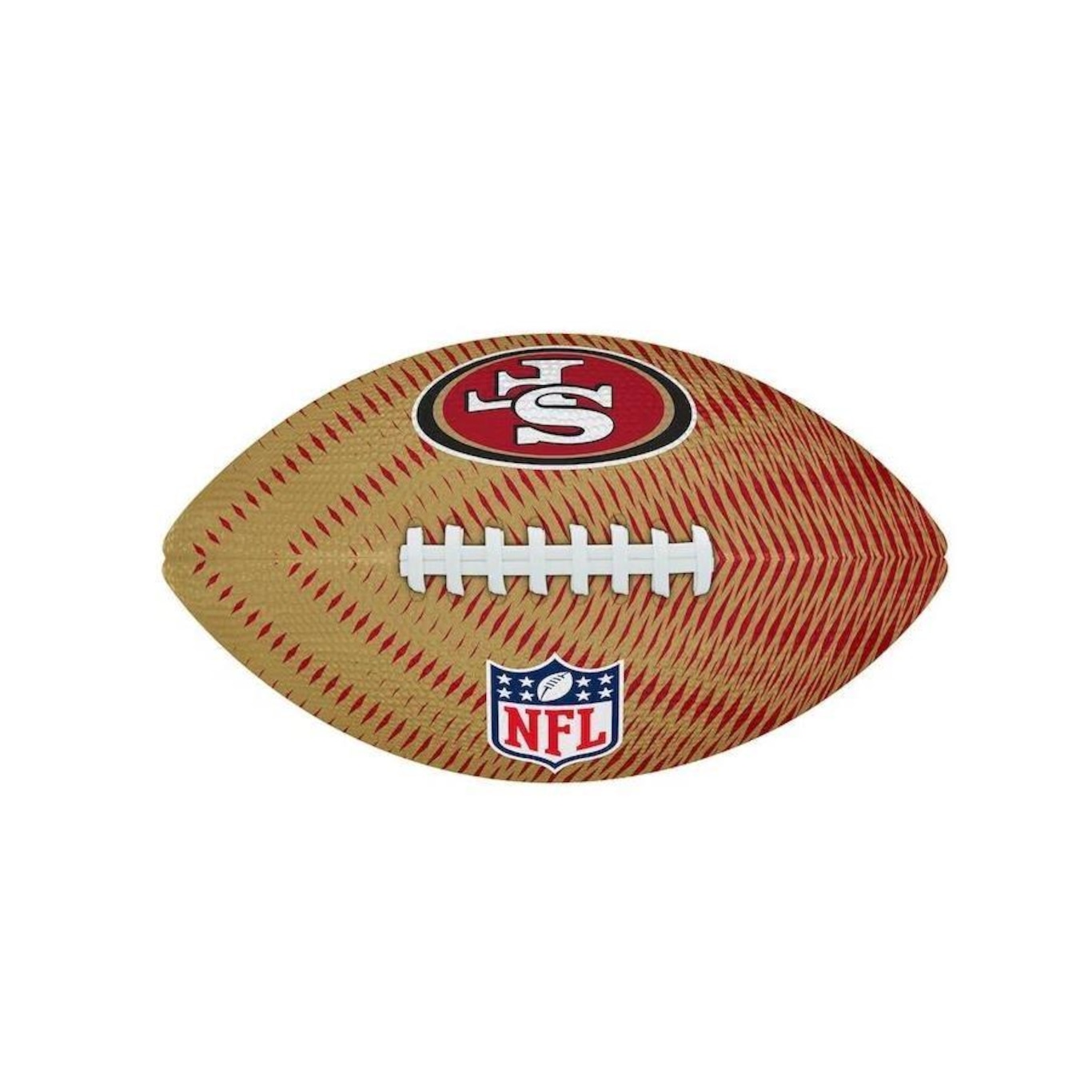 Bola de Futebol Americano Wilson NFL Team San Francisco 49Ers Tailgate Junior - Foto 3