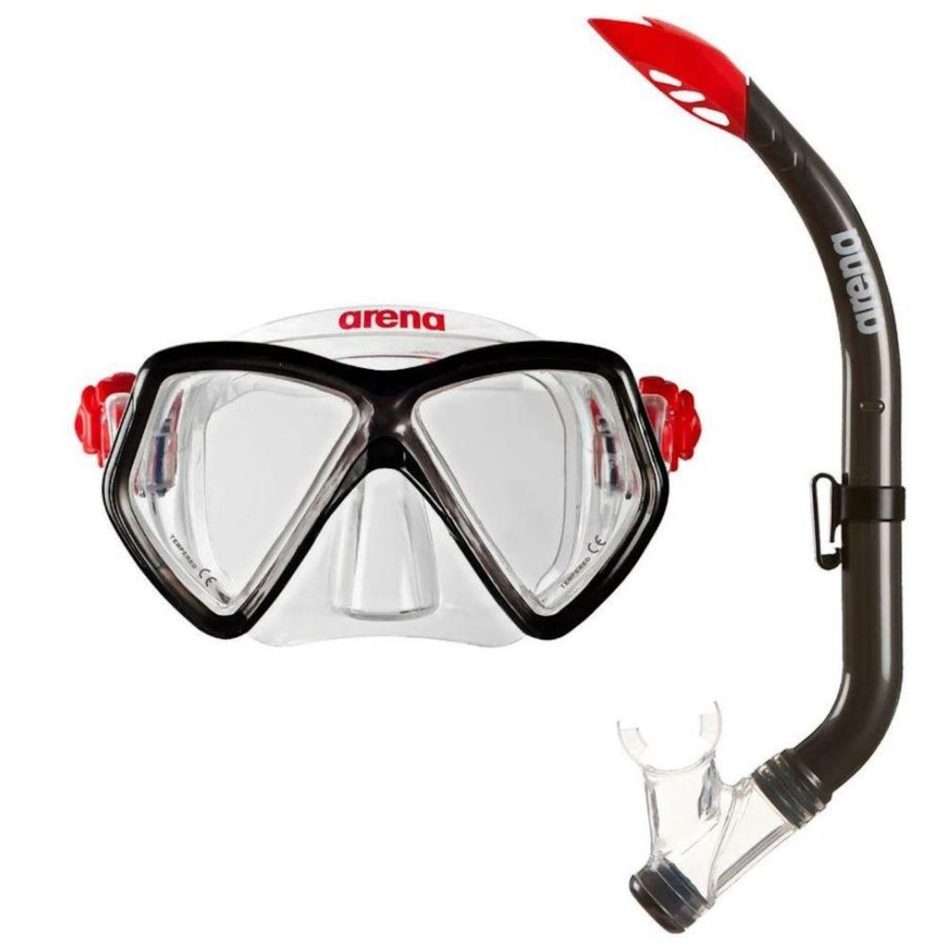 Kit de Mergulho Arena Sea Discovery: 2x Máscara + Snorkel - Unissex - Foto 1