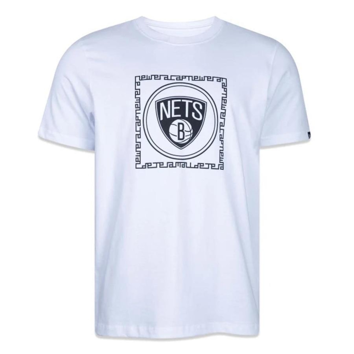 Camiseta New Era Brooklyn Nets Old Culture - Masculina - Foto 1