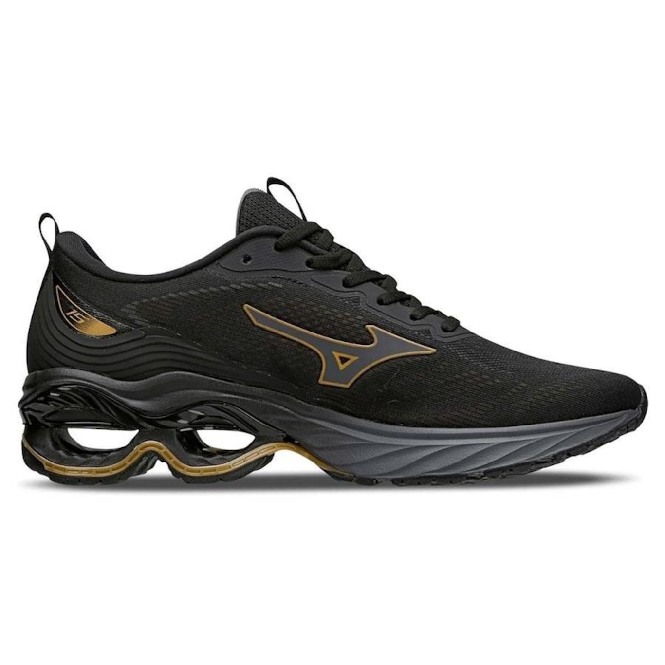 Mizuno cor de store ouro