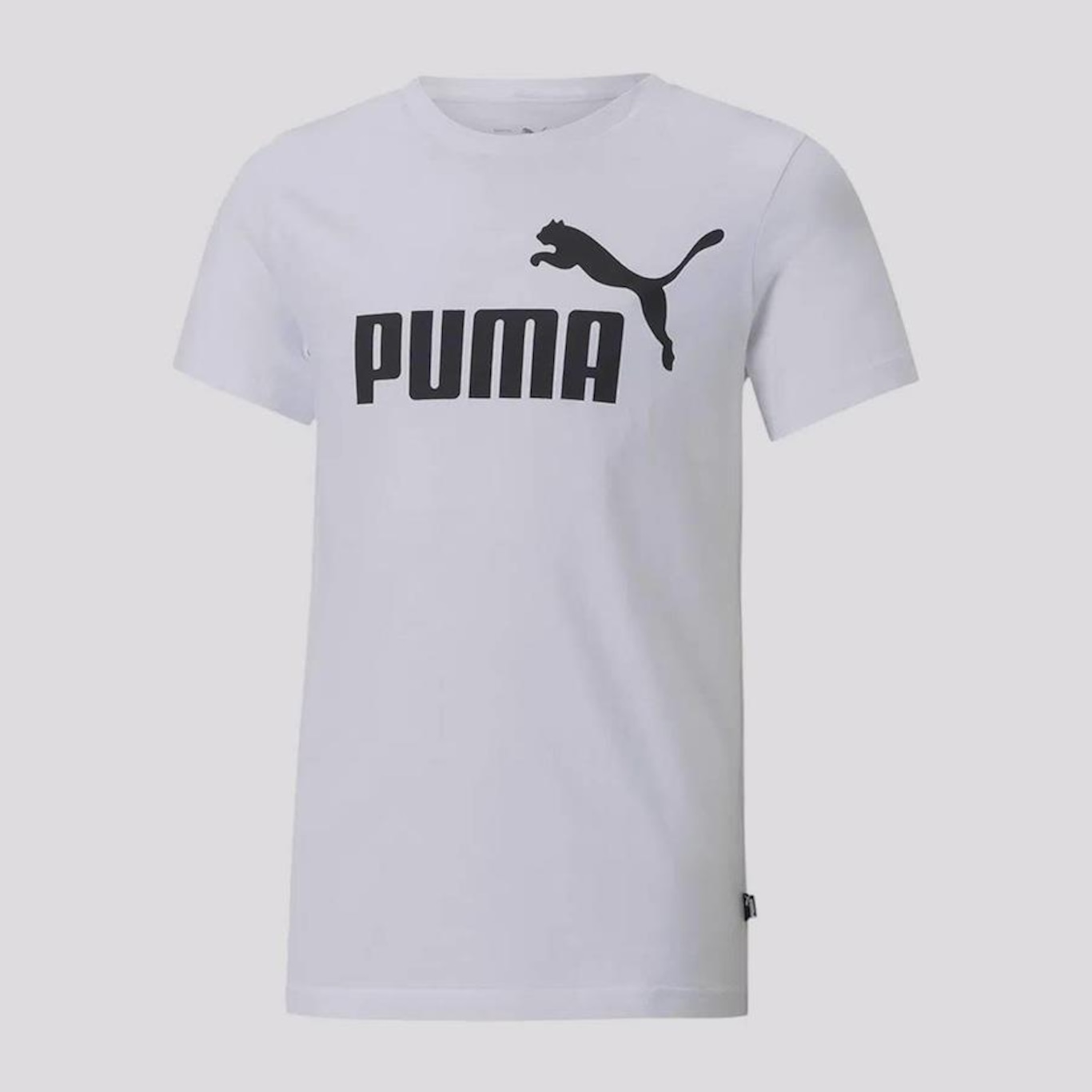 Camiseta Puma Ess Logo - Infantil - Foto 1