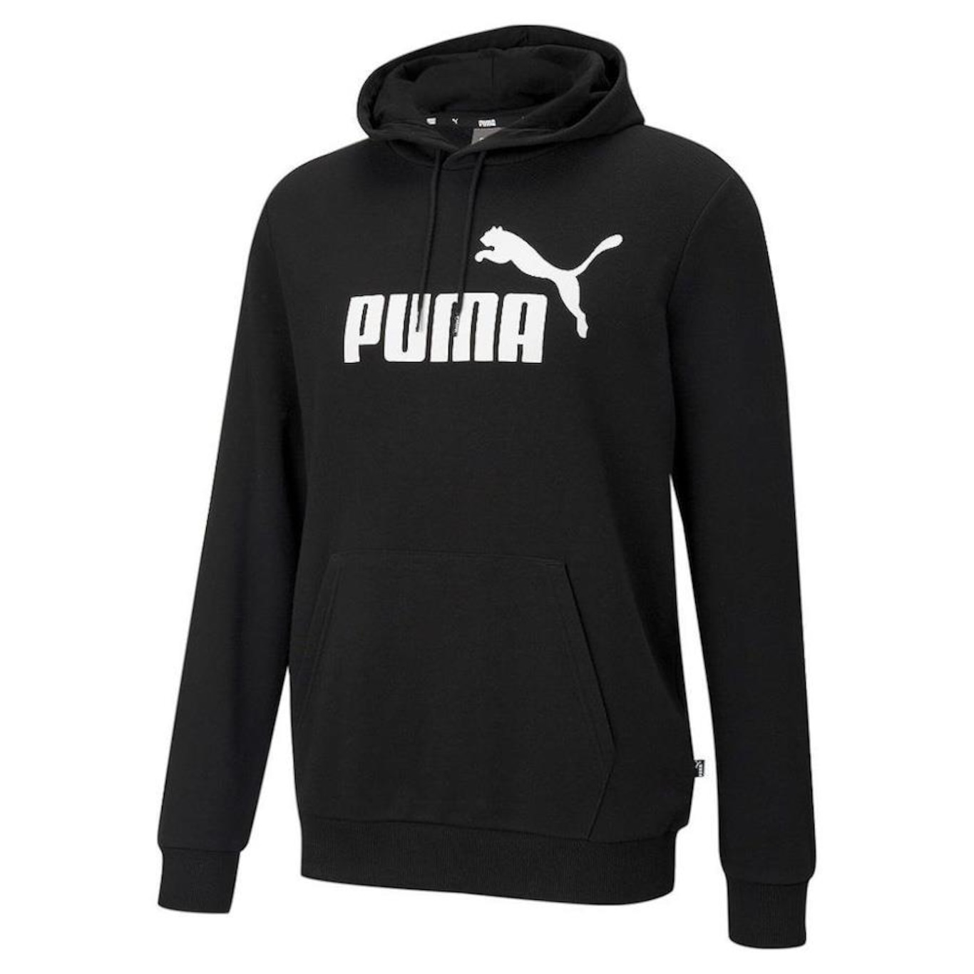 Blusão de Moletom com Capuz Puma Canguru Ess Big Logo - Masculino - Foto 1