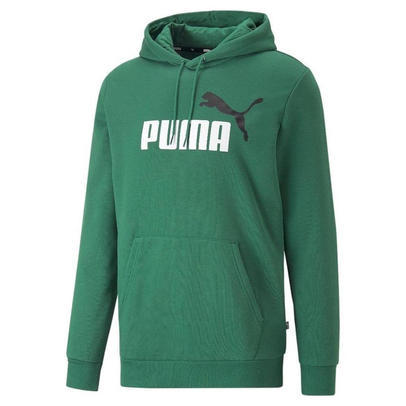 Blusão de Moletom com Capuz Puma Canguru Ess+ 2 Col Big Logo - Masculino - Foto 1