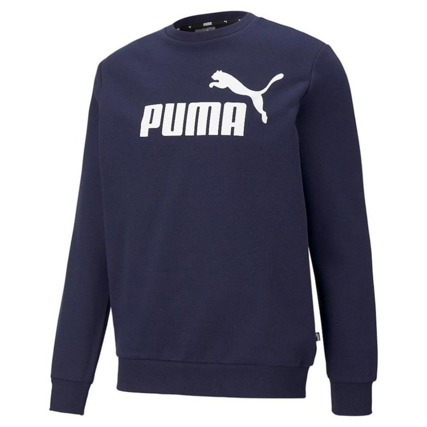 Blusão de Moletom Puma Careca Ess Big Logo - Masculino - Foto 1