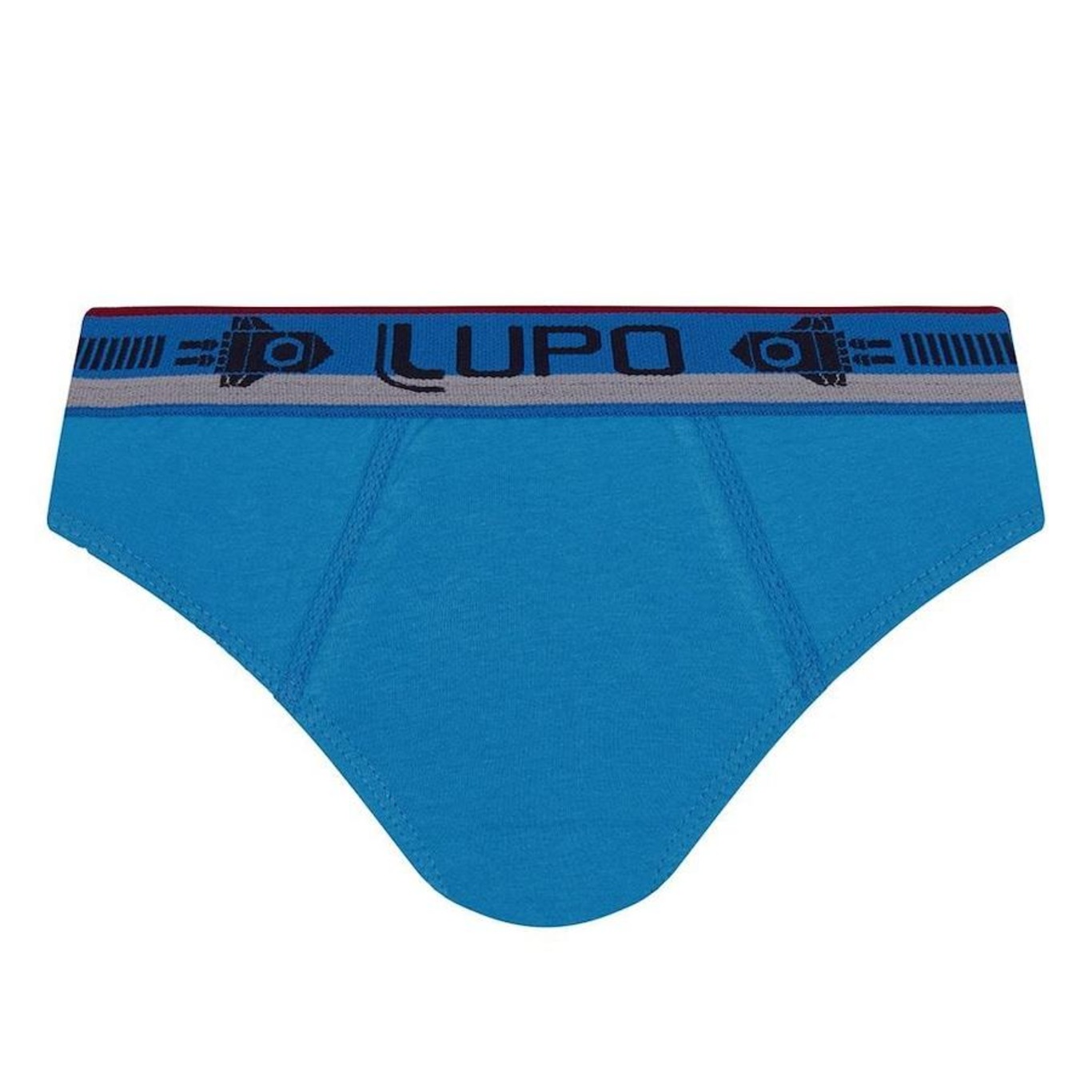 Cueca Slip Lupo Lisa - Infantil - Foto 1