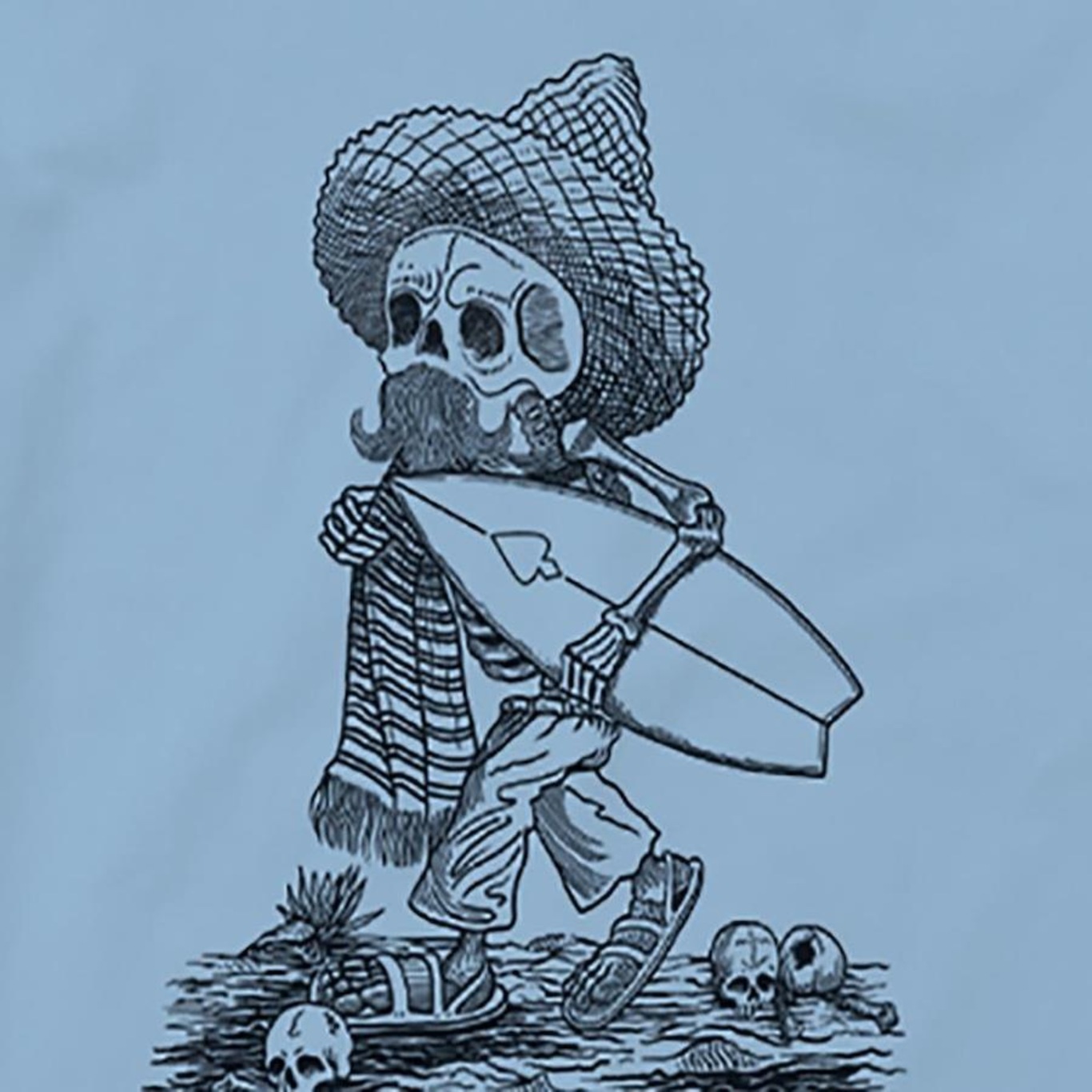 CAMISETA JOHN JOHN SKULL DRAW