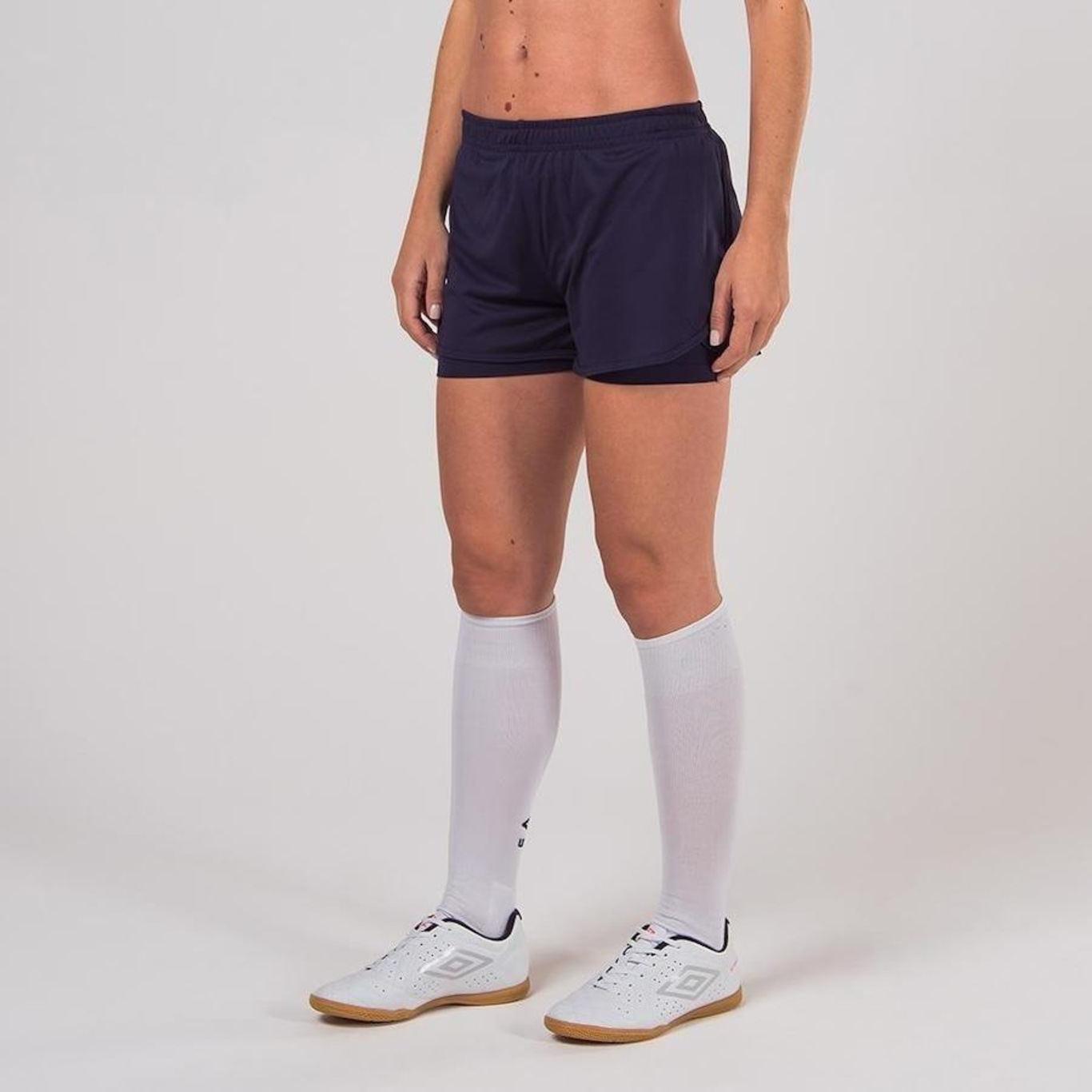 Calção Umbro Twr Double New - Feminino - Foto 4