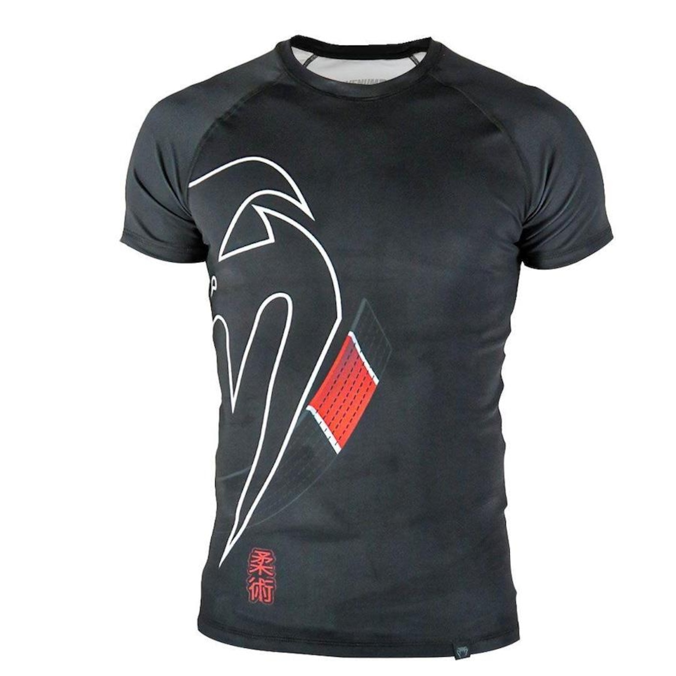 Rash Guard Venum Belt Dark - Masculino - Foto 1