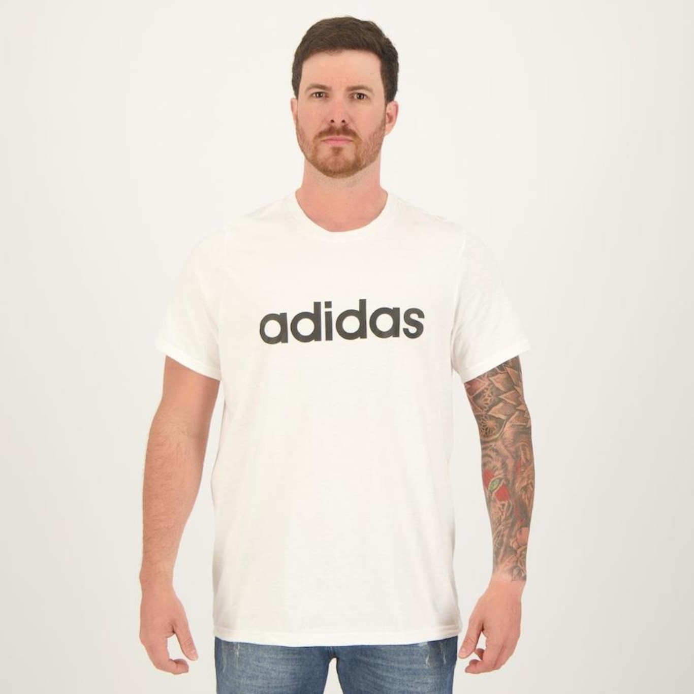 Camiseta adidas Logo Linear II - Masculina - Foto 1