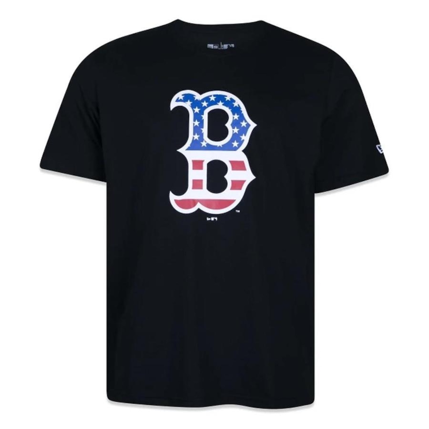 Camiseta New Era Boston Red Sox Core Usa - Masculina - Foto 1