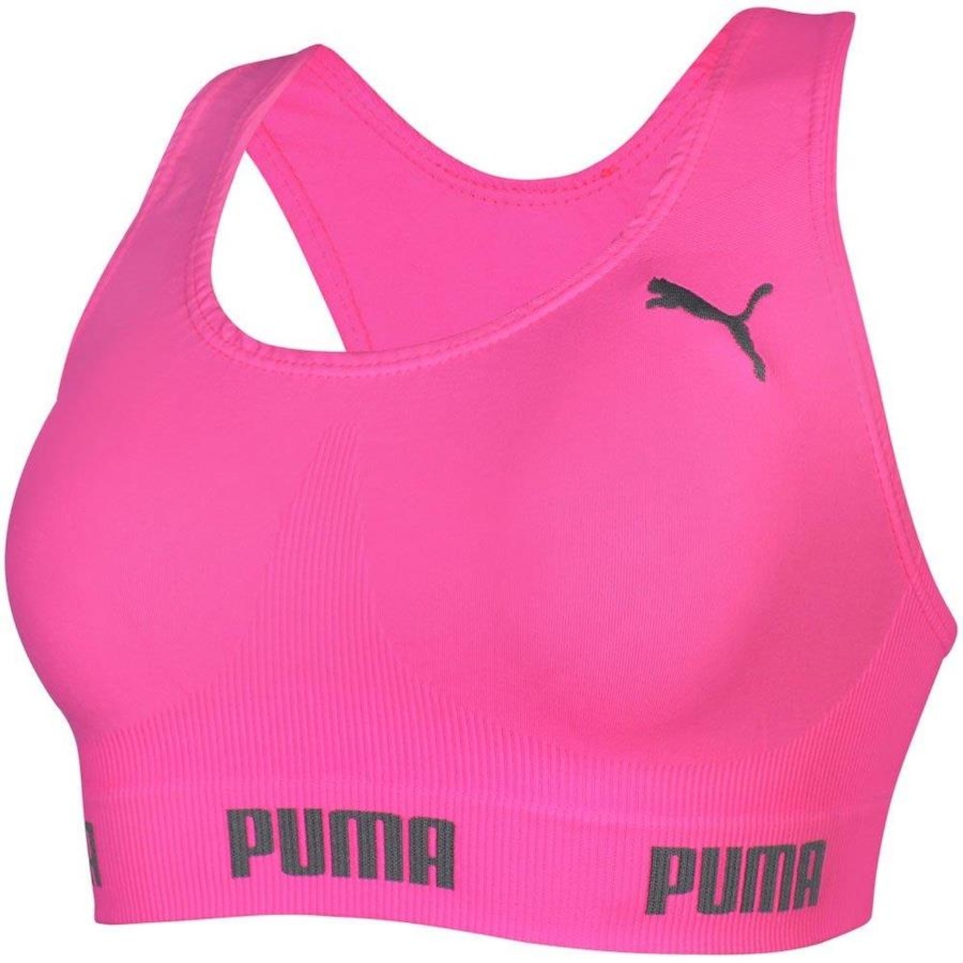 Top Fitness Puma Nadador sem Costura - Feminino - Foto 3