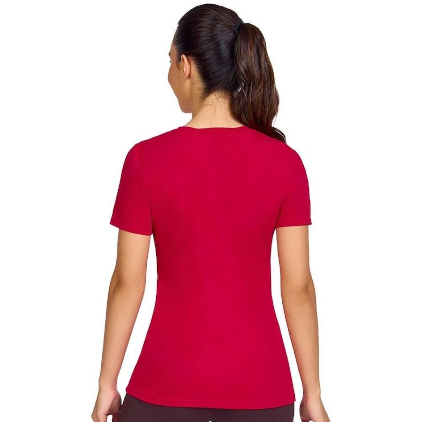 Camiseta Alto Giro Skin Fit Inspiracional - Feminina - Foto 2