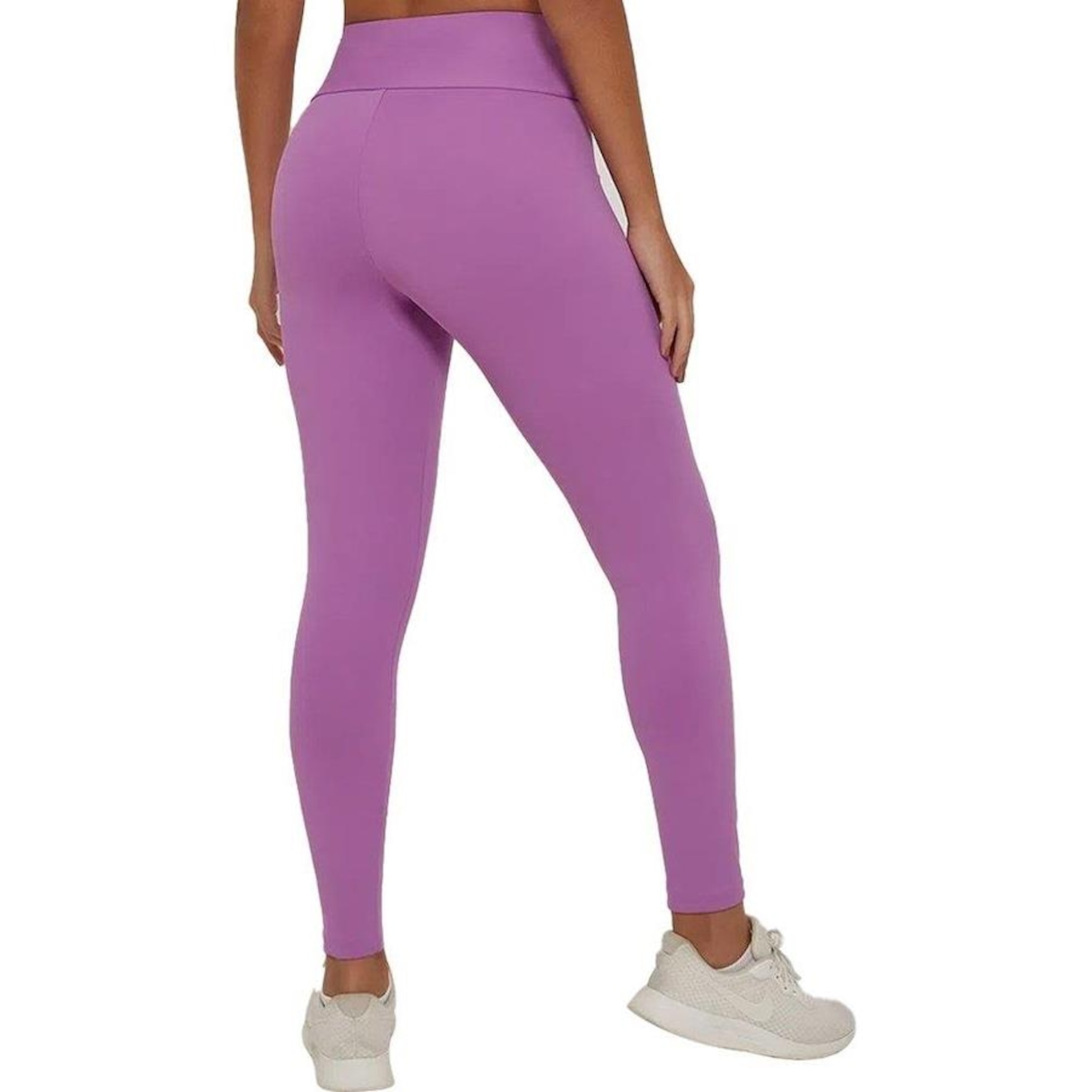 Calça Legging Alto Giro Hyper Silk - Feminina - Foto 2