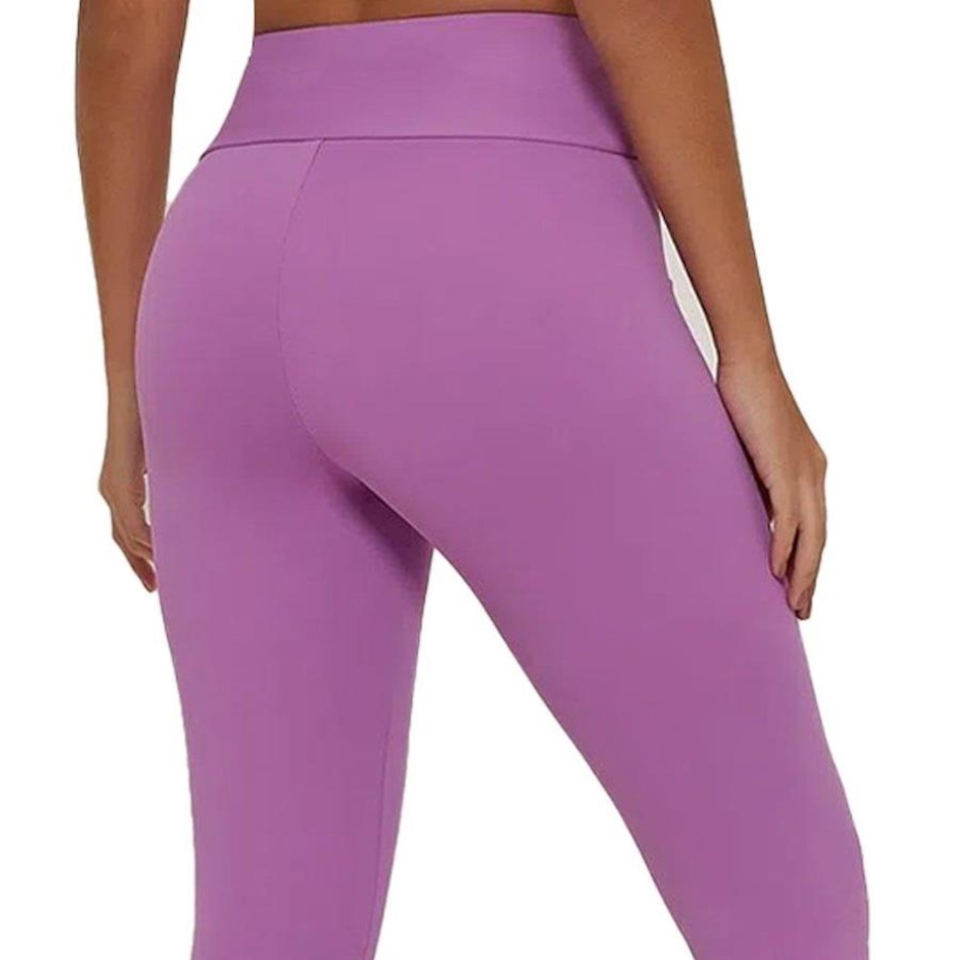 Calça Legging Alto Giro Hyper Silk - Feminina - Foto 4