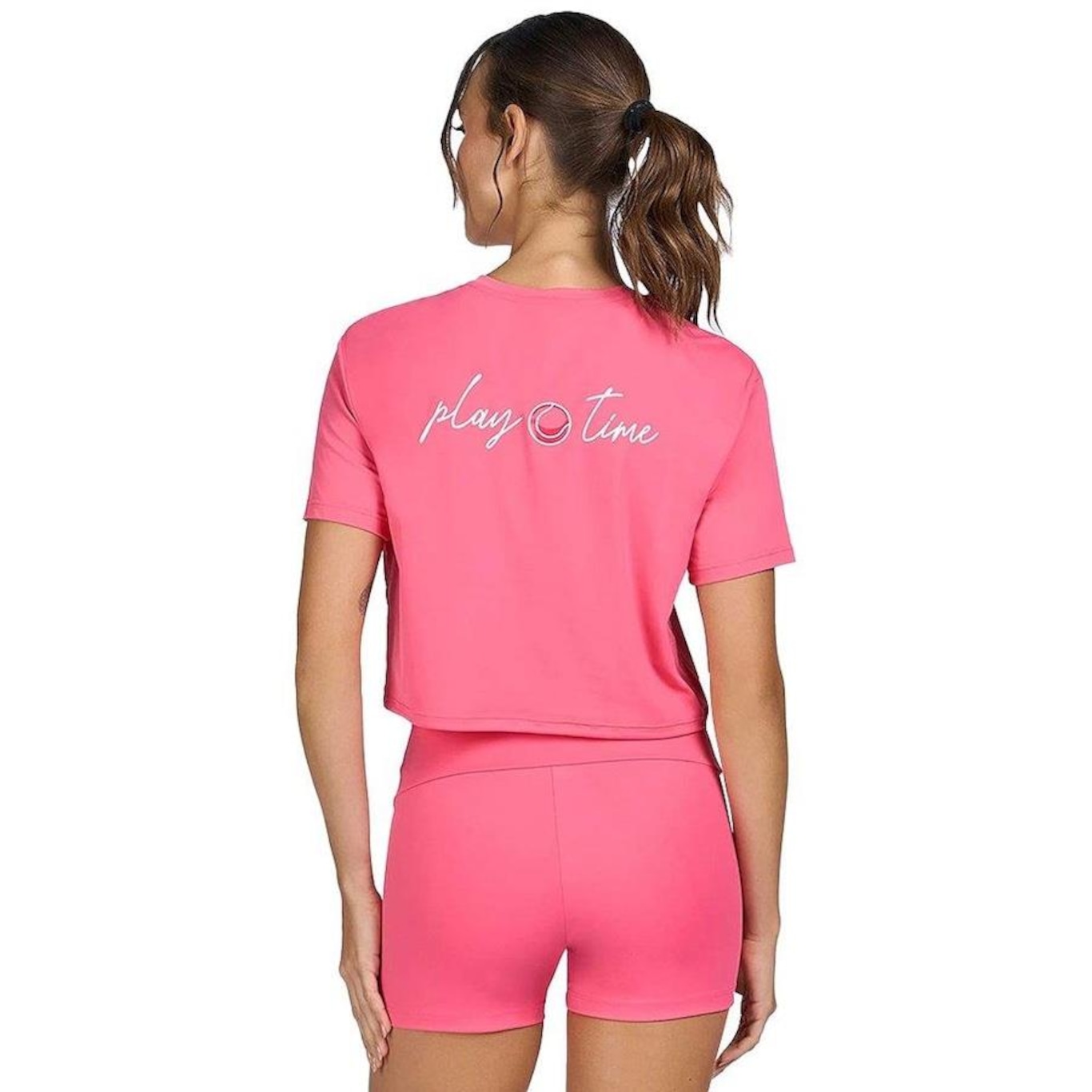 Blusa Cropped Alto Giro 4 Em 1 - Feminina - Foto 2