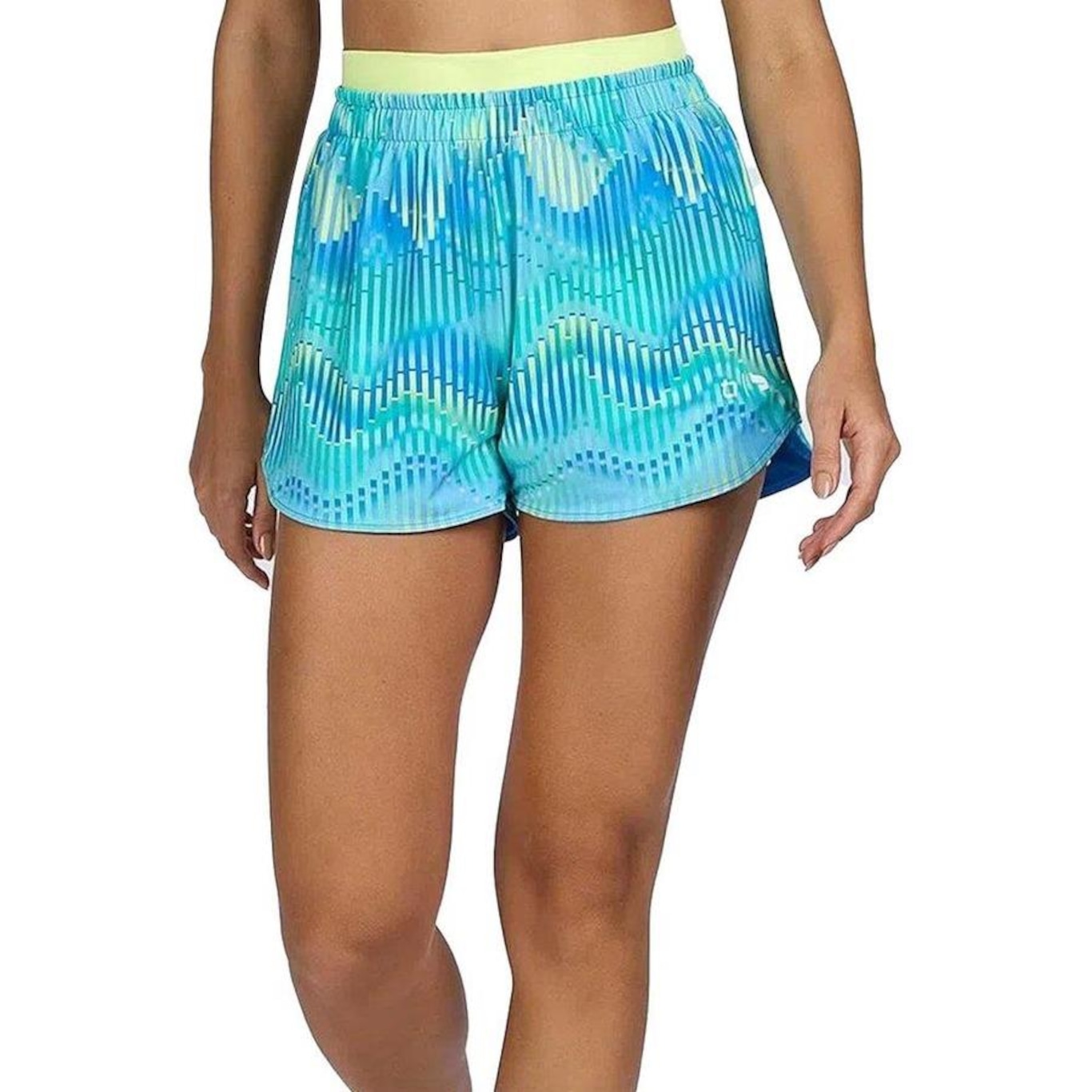 Shorts Alto Giro 3 em 1 Tn Ag - Feminino - Foto 1