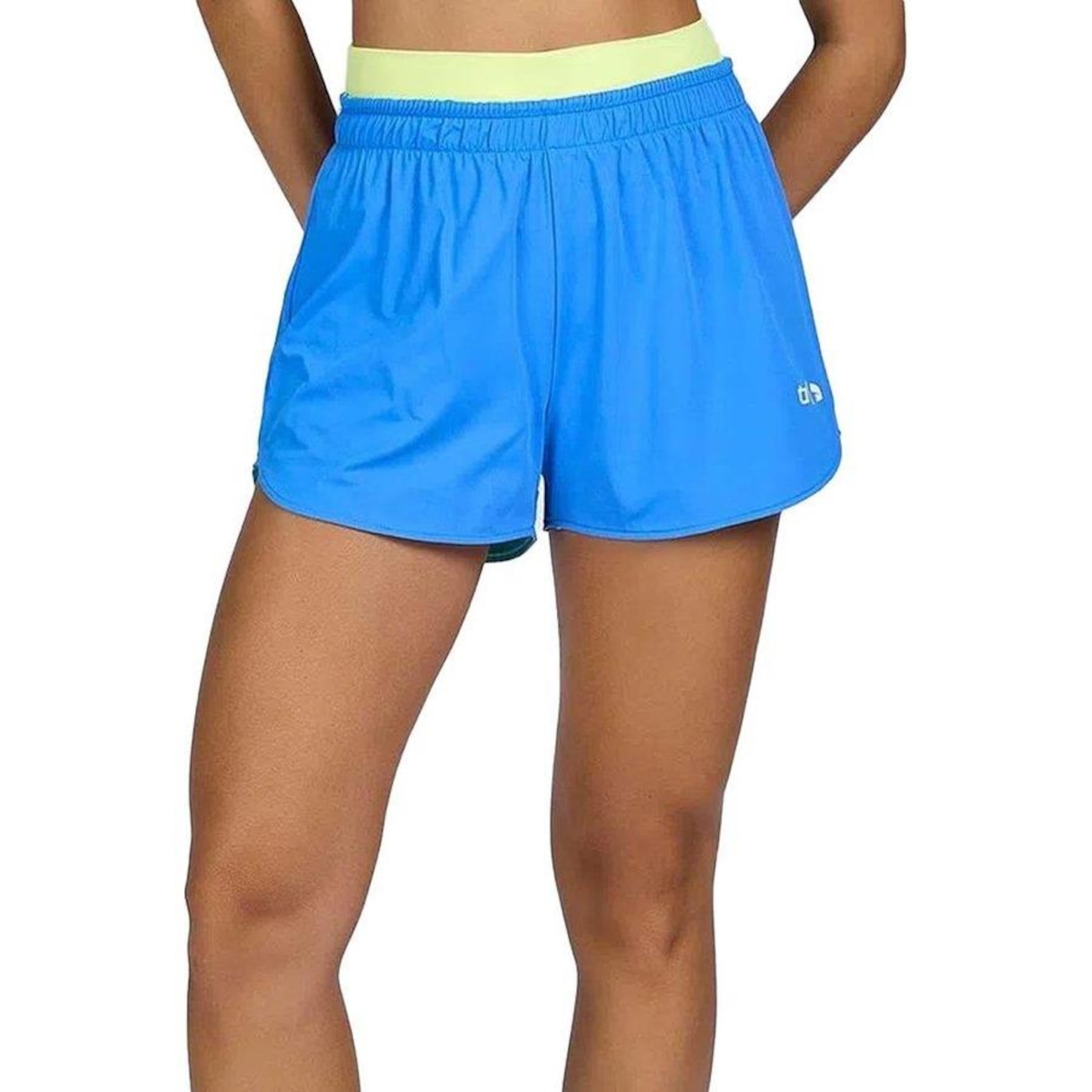 Shorts Alto Giro 3 em 1 Tn Ag - Feminino - Foto 3