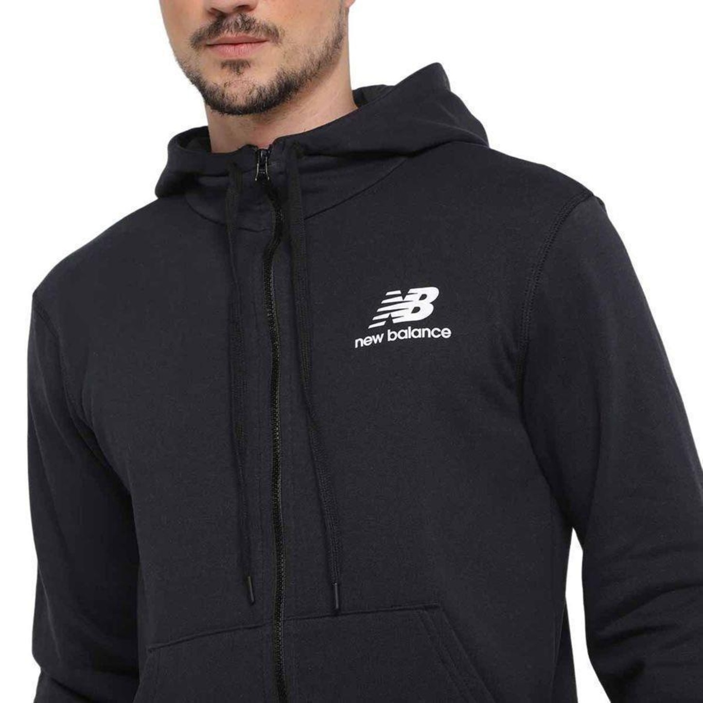 Jaqueta com Capuz New Balance Essentials Basic - Masculina - Foto 3