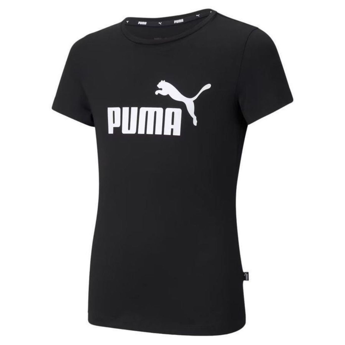 Camiseta Puma Ess Logo - Infantil - Foto 1