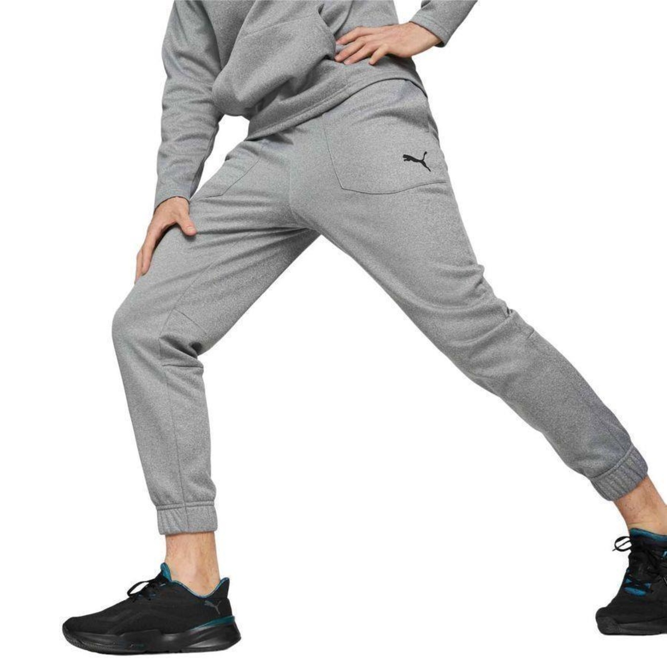 Calça Puma Jogger Train Pwr Fleece - Masculina - Foto 3