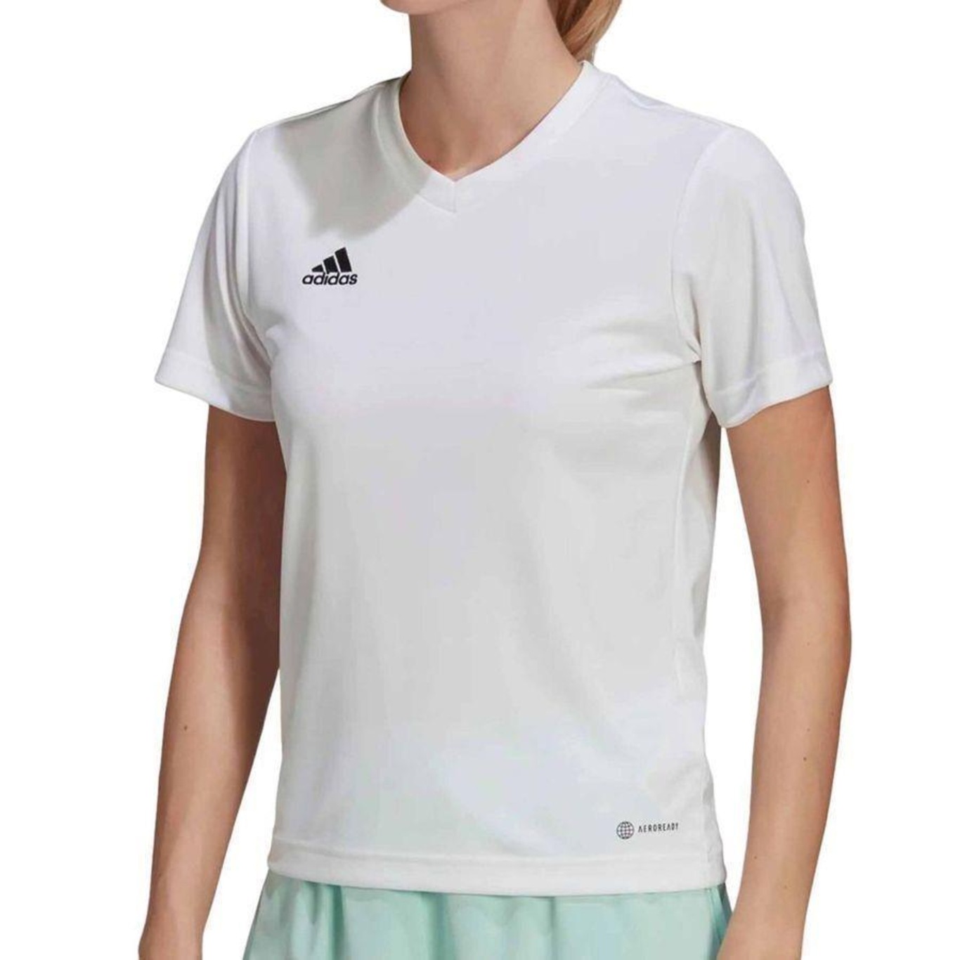 Camiseta adidas M/C Entrada 22- Feminina - Foto 3