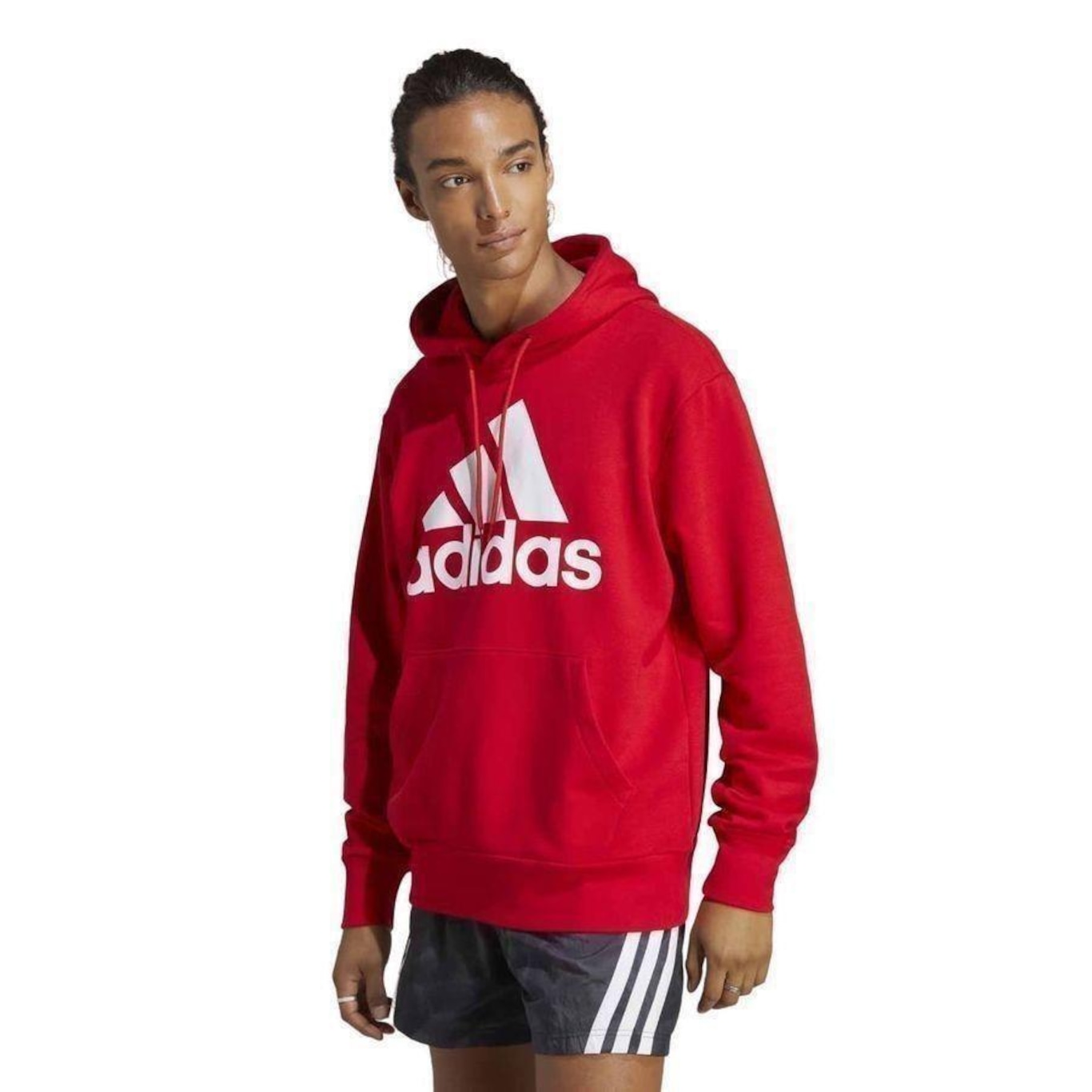 Moletom Adidas Essentials Big Logo Masculino Ic9365 - Foto 2