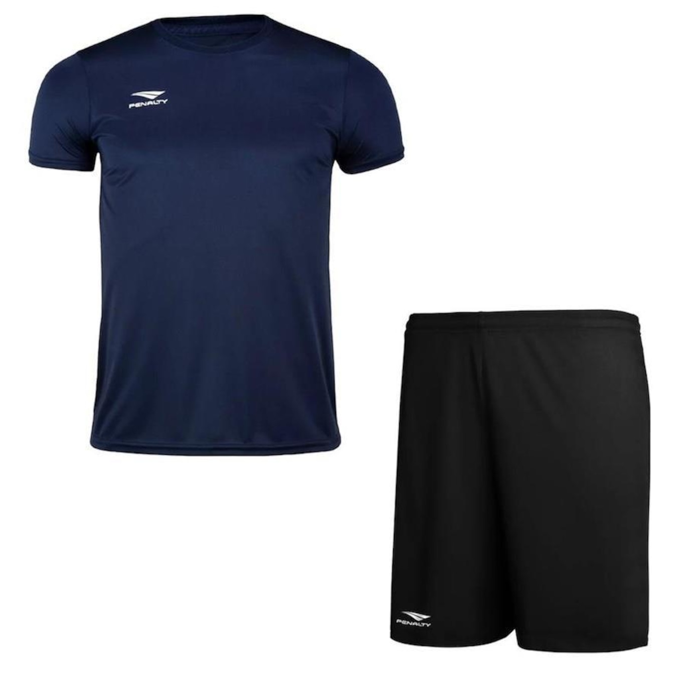 Kit Camiseta Penalty X + Calção Plus Size - Masculino - Foto 1